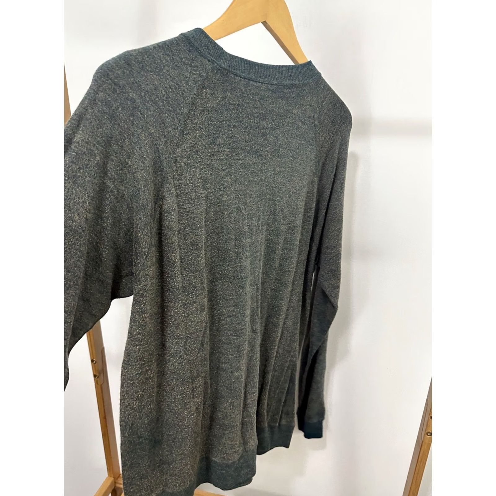 Hanes VTG Hanes Gradient Sun Faded Raglan Teal Sweatshirt L Men Cute Vintage 60s 70s 90s? Size US L / EU 52-54 / 3 - 5 Thumbnail