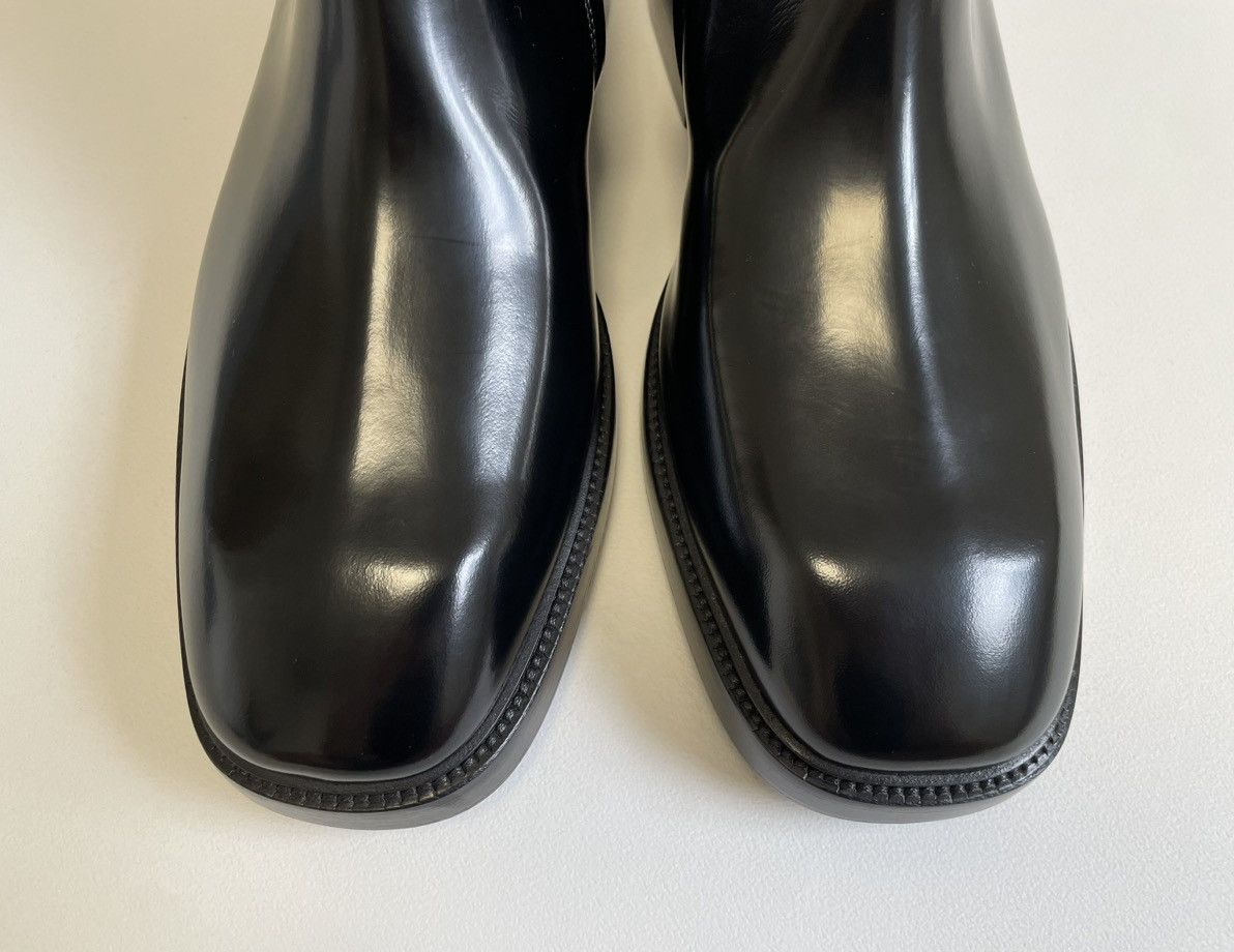 Balenciaga Black Leather ‘LED Curve’ Light Up Boots Size US 9 / EU 42 - 9 Thumbnail