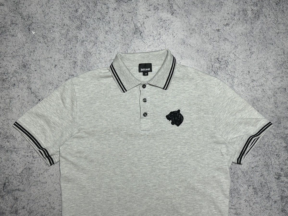 Just Cavalli Just Cavalli Tiger Logo Polo Shirt Size US M / EU 48-50 / 2 - 2 Thumbnail