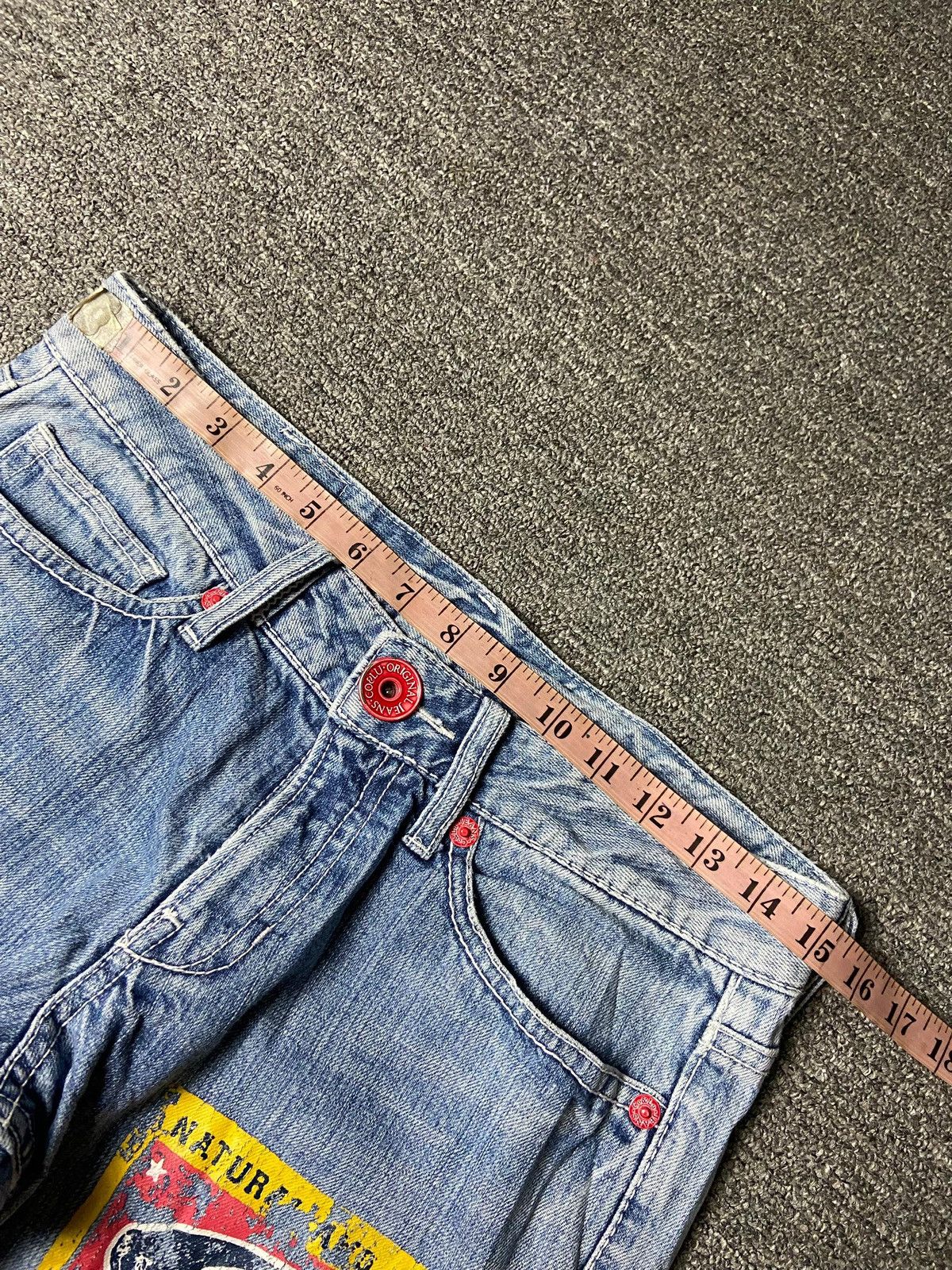 Japanese Brand Co & Lu Japanese Brand Printed Denim Jeans (153) Size US 30 / EU 46 - 2 Thumbnail