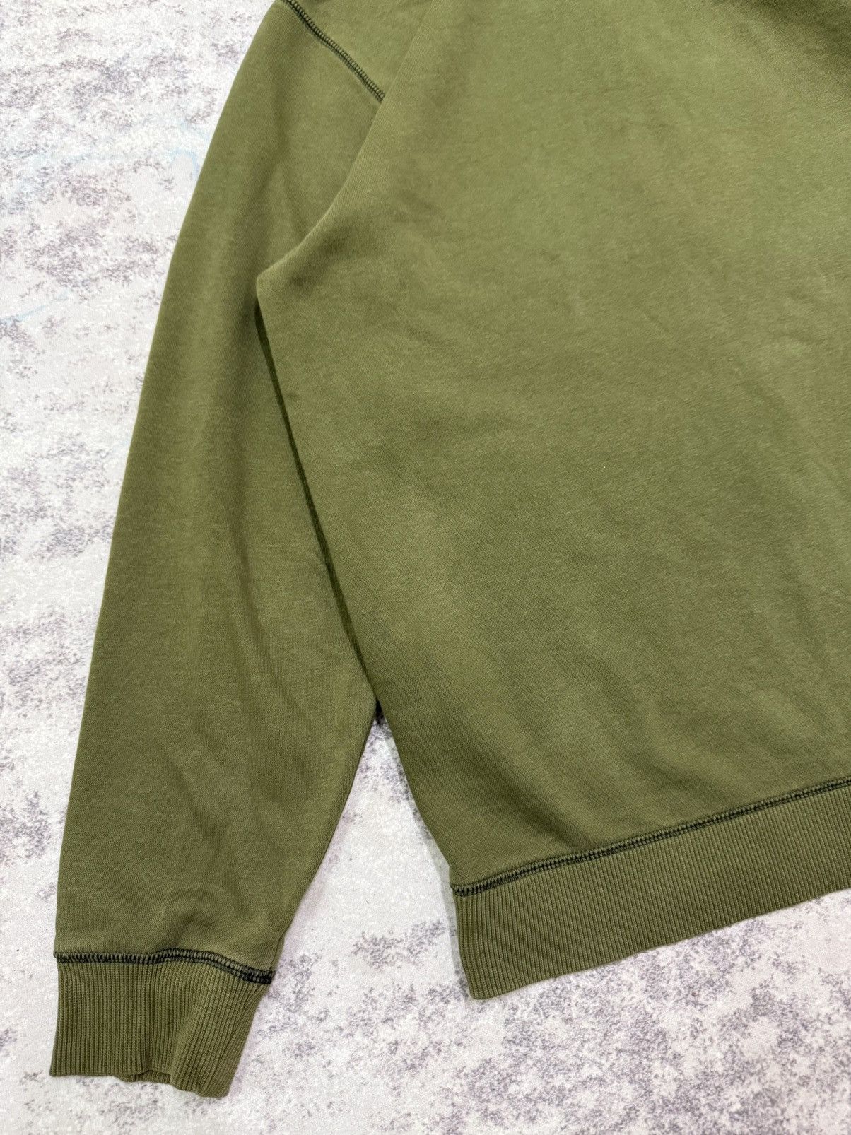 Under Armour Under Armour Olive Green Zip Up Sweater Hoodie Size US M / EU 48-50 / 2 - 15 Thumbnail