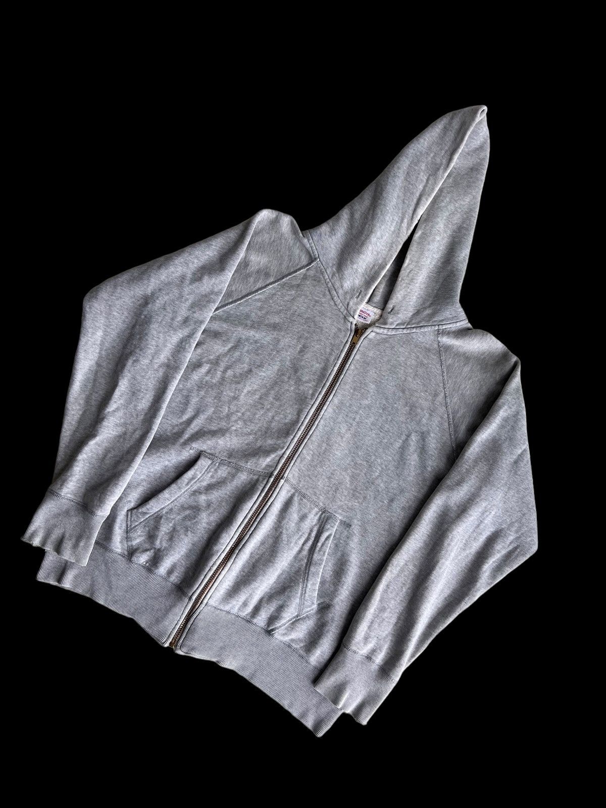 Vintage 1940s Loop-Wheeled Raglan Double Face Sweat hoodie Hinoya Size US M / EU 48-50 / 2 - 2 Thumbnail