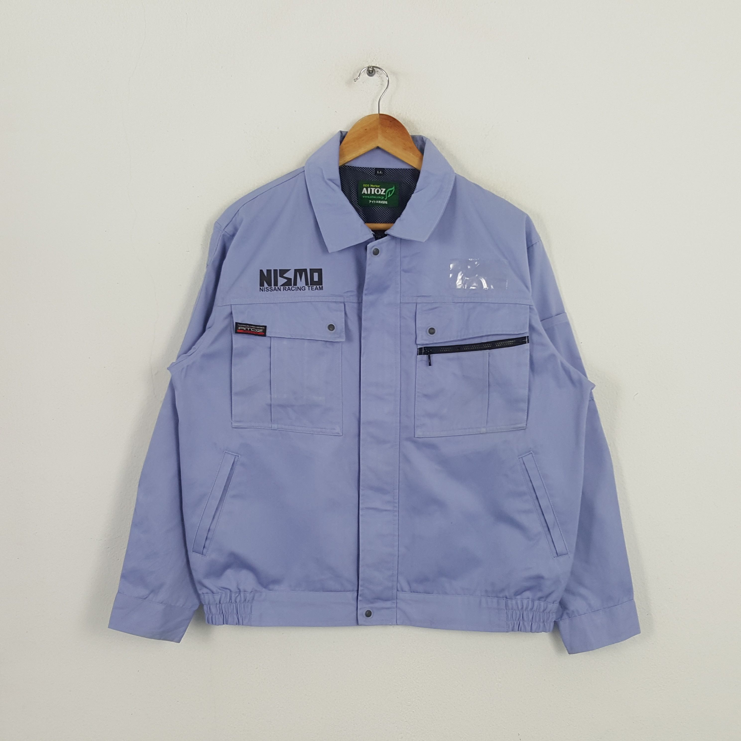 Japanese Brand × Vintage Vintage Nismo Nissan Japanese Racing Team Custom Art Jacket Size US L / EU 52-54 / 3 - 3 Thumbnail