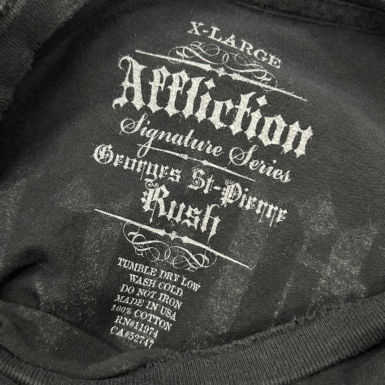 Affliction Affliction Signature Series Georges St-Pierre Rush Tee XL Size US XL / EU 56 / 4 - 3 Thumbnail