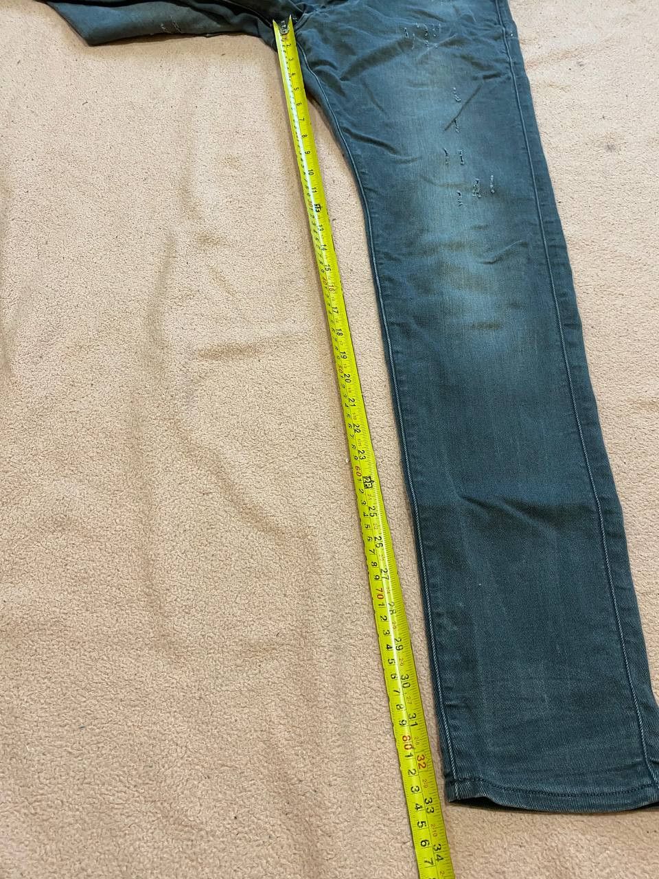 G-Star New G-Star Faded Grey Neblina Revend Skinny Jeans Size US 32 / EU 48 - 16 Thumbnail
