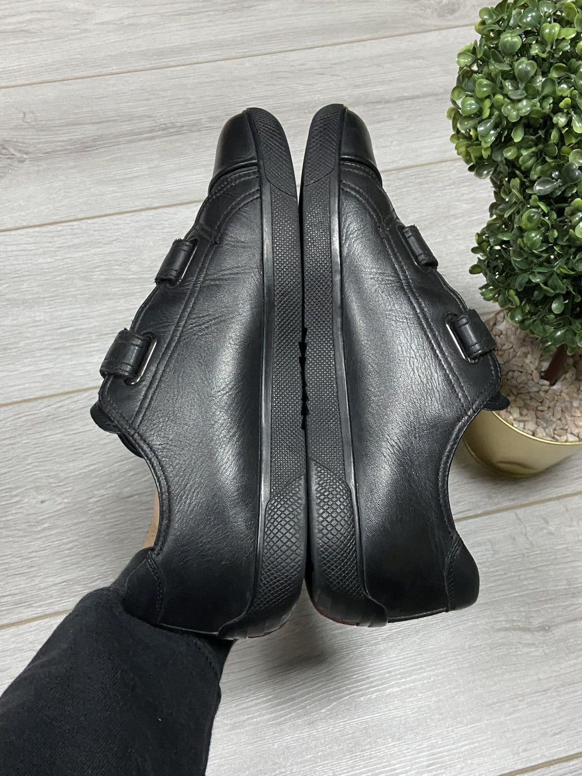 Prada Prada red tab velcro vintage leather sneakers Size US 8 / EU 41 - 10 Thumbnail