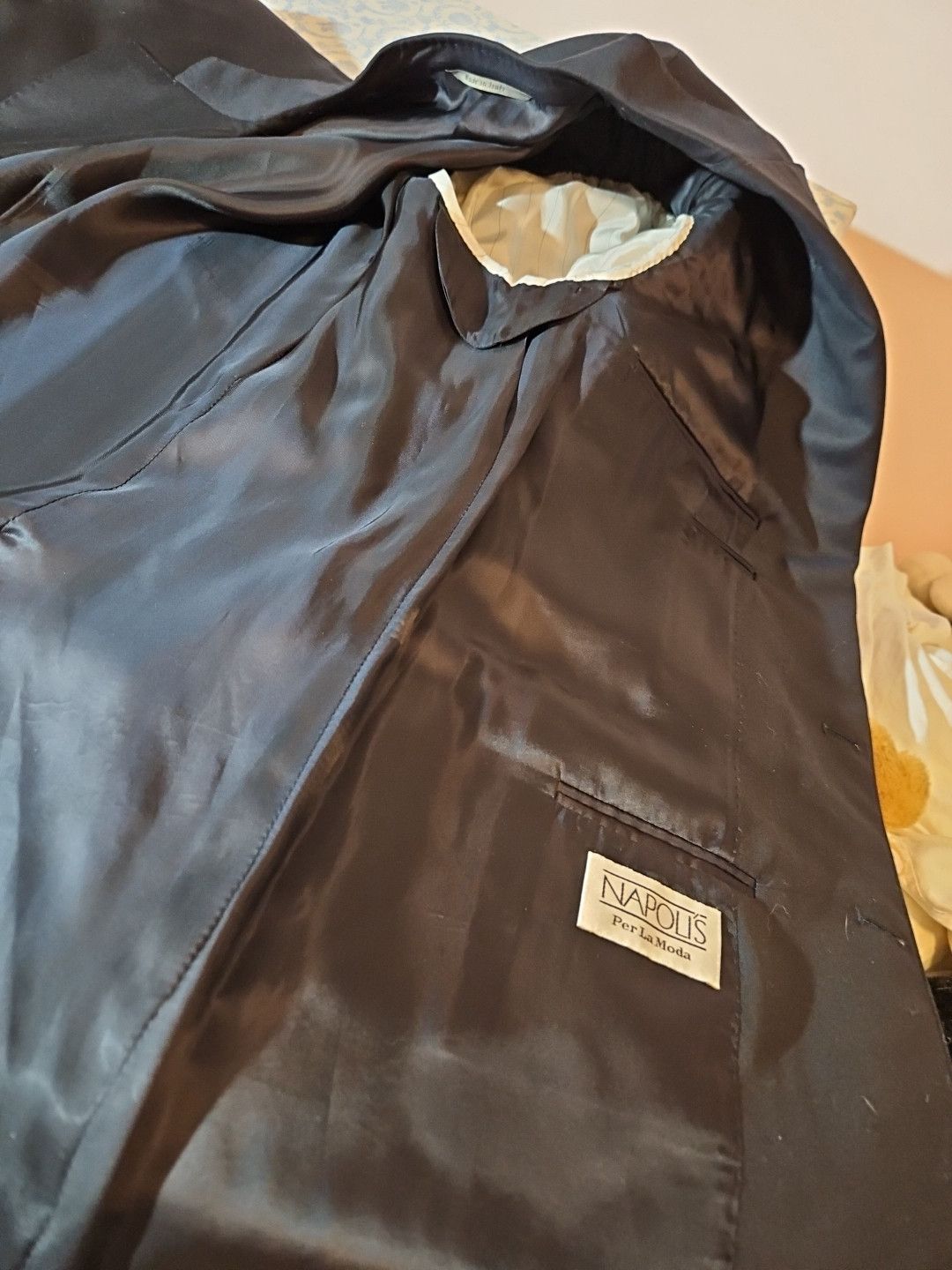 Canali Black Suit Coat by Canali Blazer 48R (US) 58R (EU) Size 48R - 14 Thumbnail