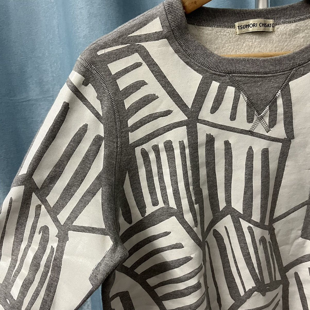 Issey Miyake Tsumori Chisato Sweatshirt Full Print Design I.S Undercover Size US S / EU 44-46 / 1 - 3 Thumbnail