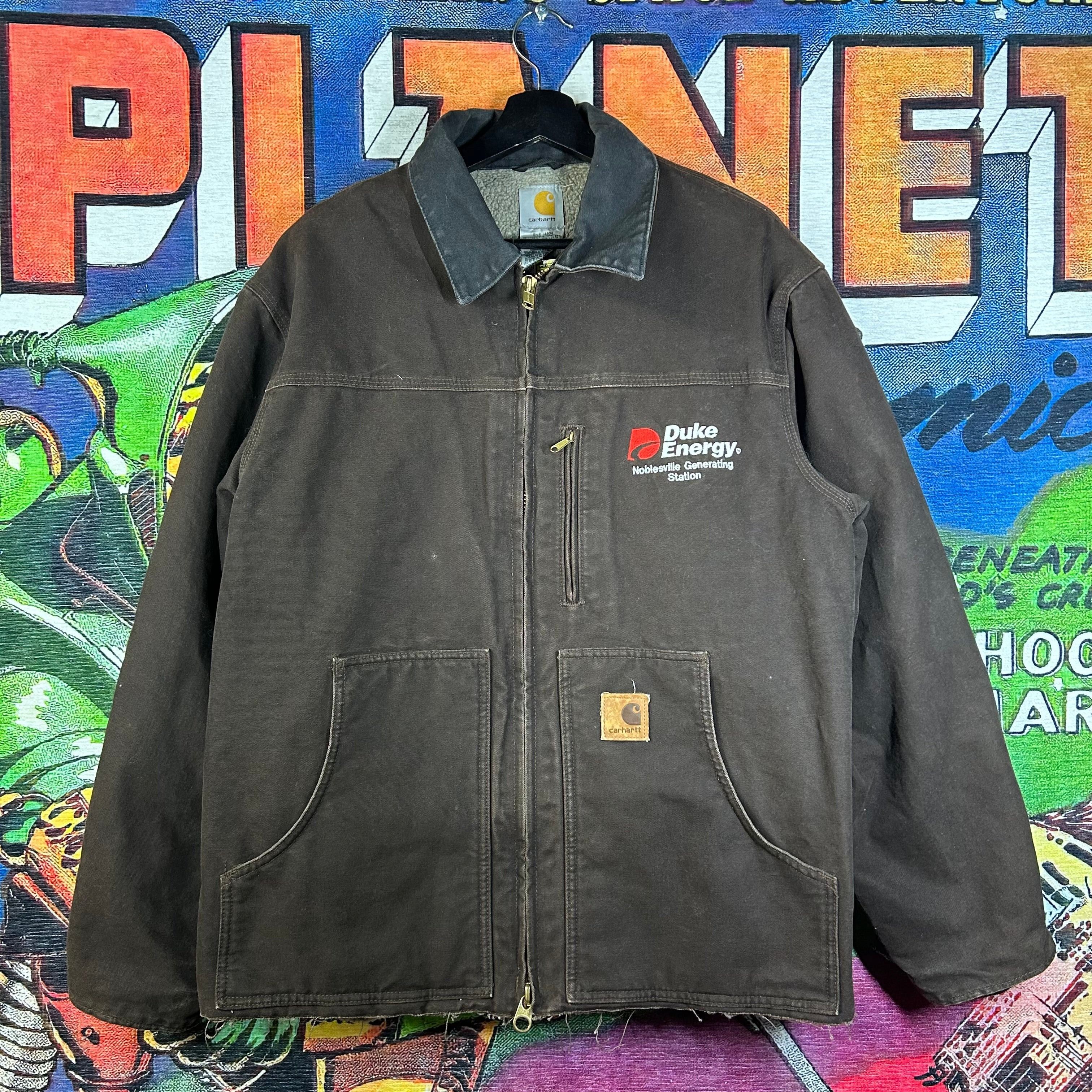 Carhartt Carhartt Sherpa Lined Mocha Detroit Jacket Size Large Size US L / EU 52-54 / 3 - 1 Thumbnail