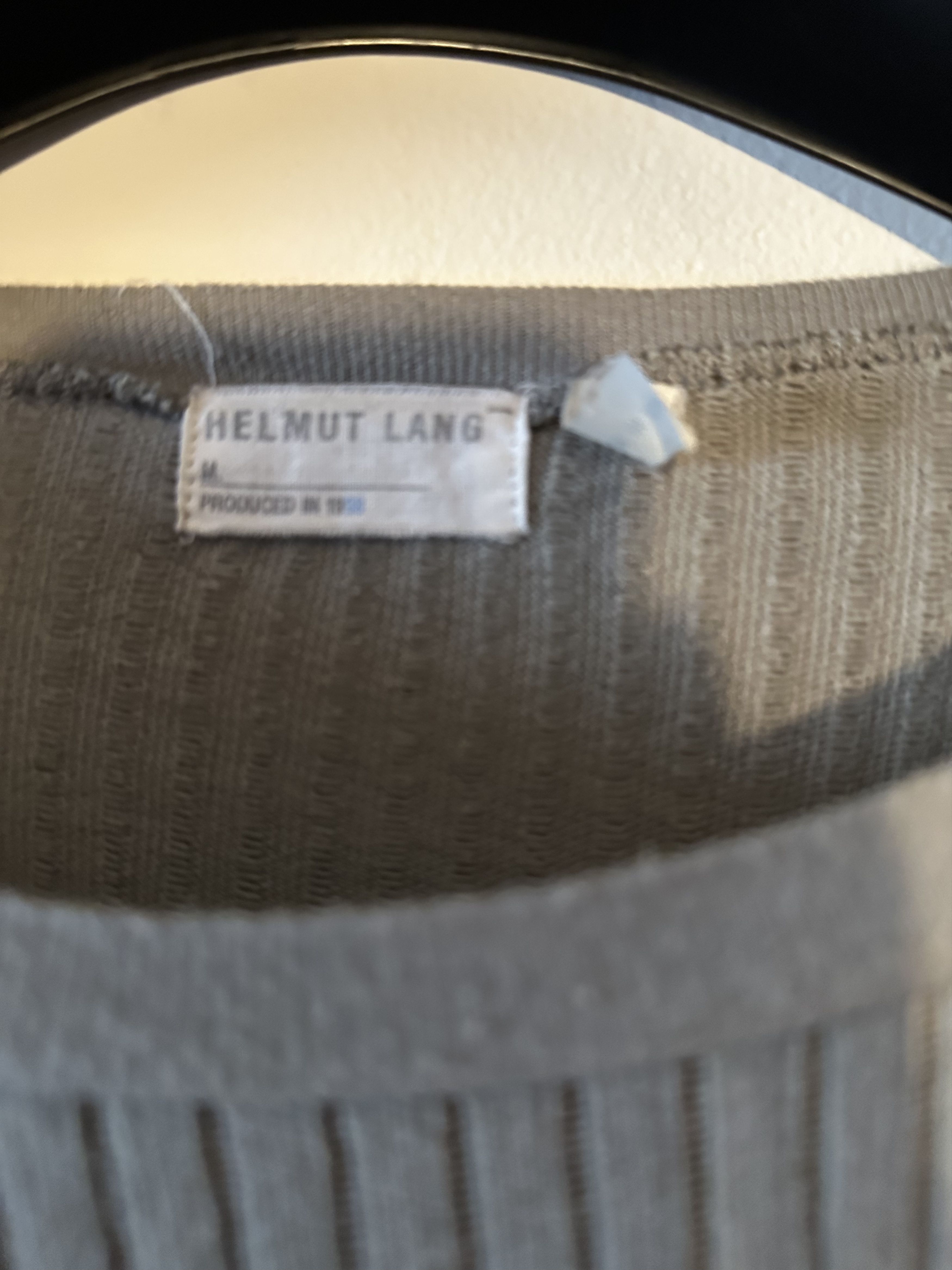 Helmut Lang Helmut Lang Vintage Ribbed Sweater Size US M / EU 48-50 / 2 - 2 Thumbnail