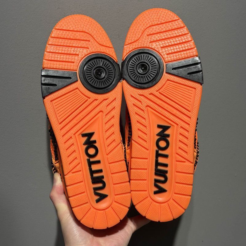 Louis Vuitton Louis Vuitton Skate Orange Low-Top Sneakers -2508 Size US 8.5 / EU 41-42 - 2 Thumbnail