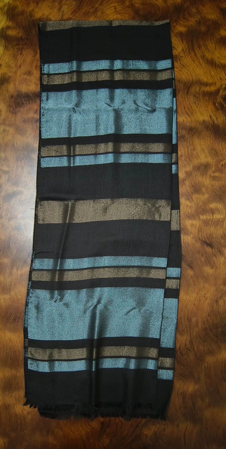 Loro Piana Loro Piana Cashmere Silk Metal Scarf - dmc Size ONE SIZE - 1 Thumbnail