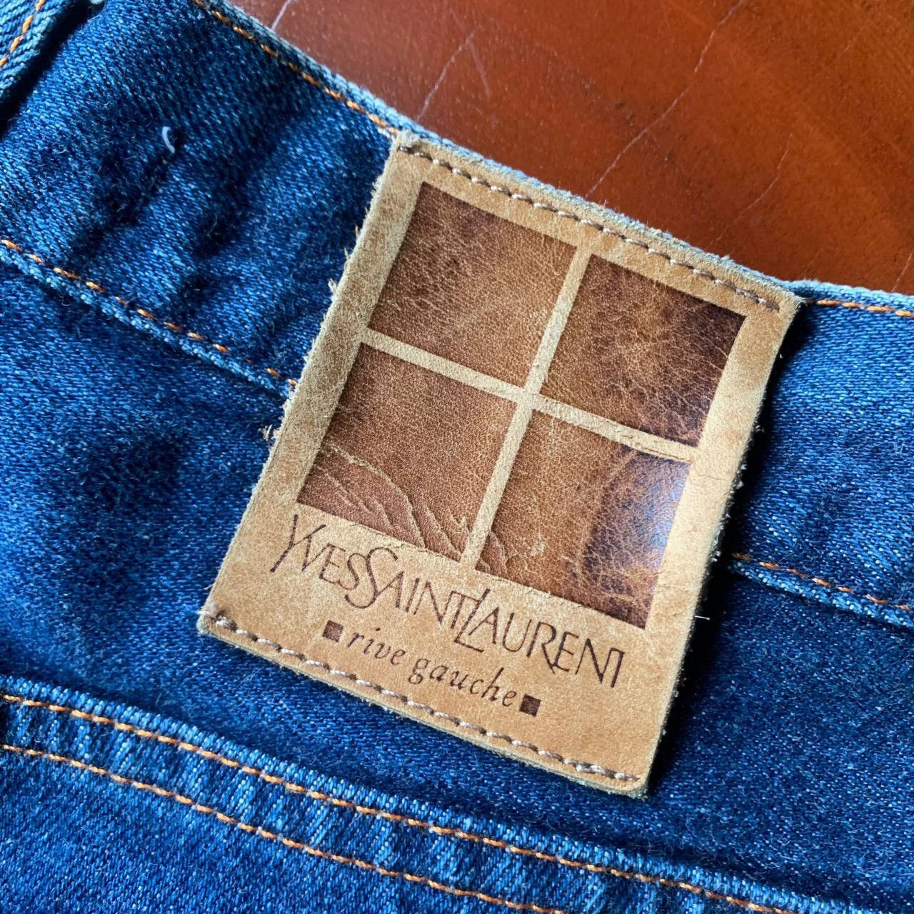 Vintage Yves Saint Laurent YSL Logo Pocket Rive Gauche Pants