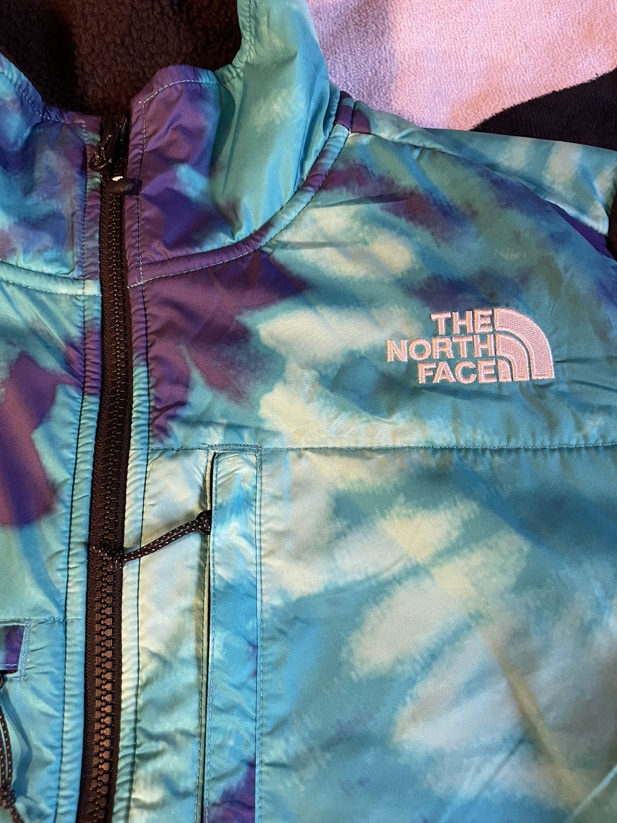 The North Face TNF X SNS Tie Dye Denali Size US XS / EU 42 / 0 - 2 Thumbnail