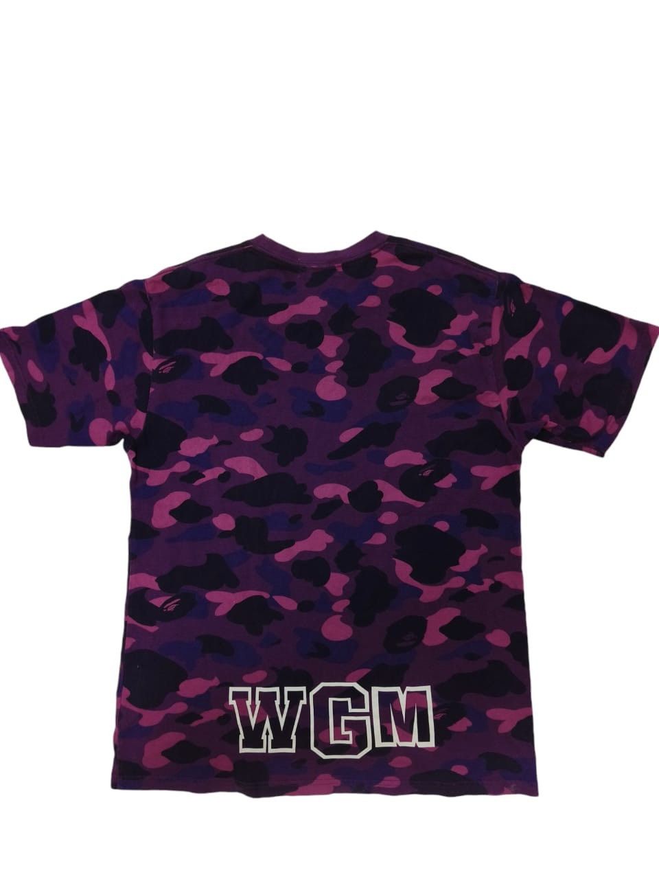 Bape Bathing Ape Purple Camo Shark Tee Size US XL / EU 56 / 4 - 2 Thumbnail