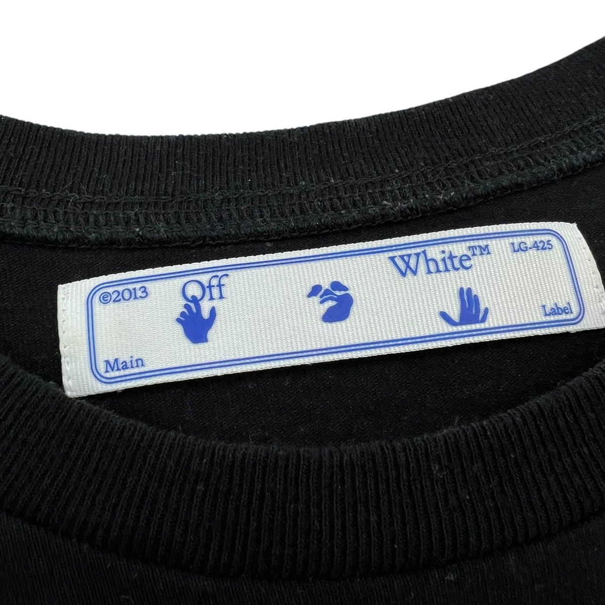 Off-White Off-White Pascal Skeleton Black Long Sleeve T Shirt Size US M / EU 48-50 / 2 - 5 Thumbnail