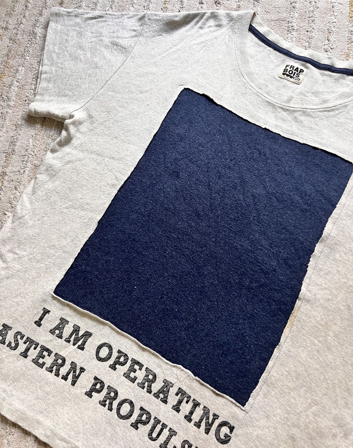 Frapbois × Issey Miyake × Japanese Brand Frapbois Half Made in Japan Propulsion Cut Off Tshirt Size US M / EU 48-50 / 2 - 2 Thumbnail