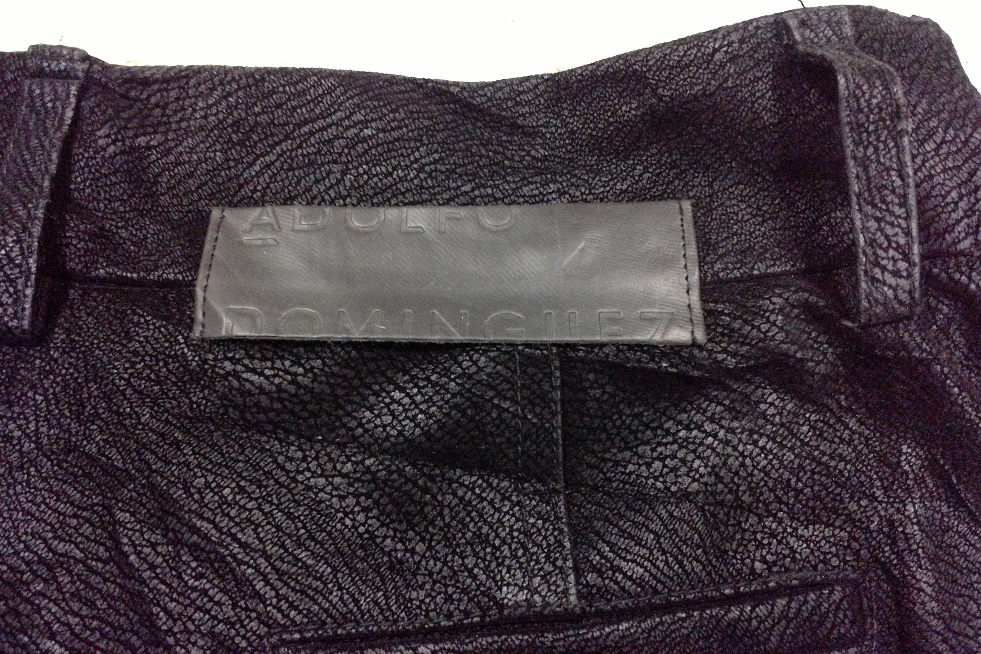 Adolfo Dominguez ADOLFO DOMINGUEZ Black Pant Size 32" / US 10 / IT 46 - 3 Thumbnail
