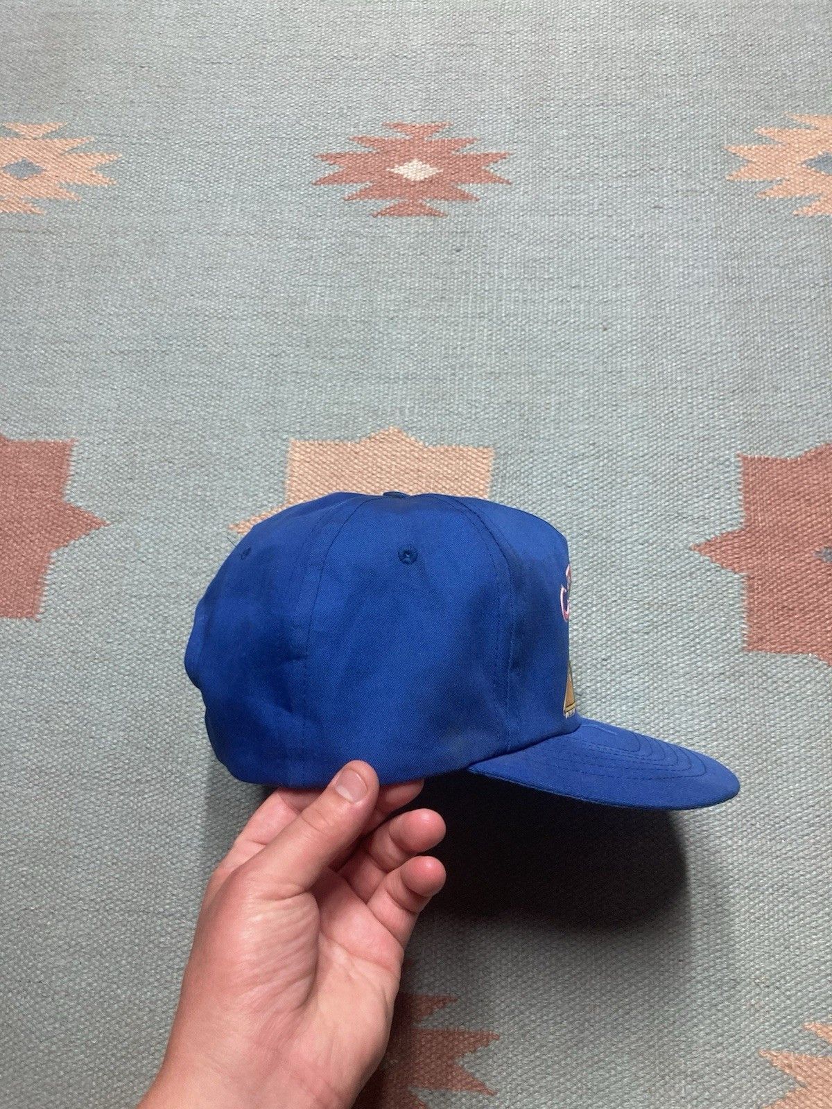 Vintage 90s SnapBack hat camel cigarettes billiards pool 1991 Joe Size ONE SIZE - 7 Thumbnail
