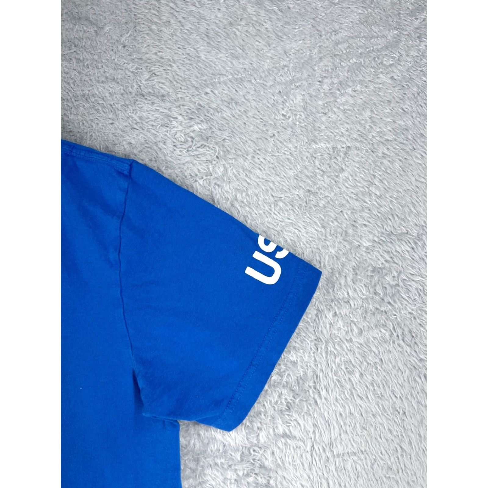 The North Face The North Face Shirt Men Medium Blue 100% Cotton USA Hero Graphic Flag Crew Neck Size US M / EU 48-50 / 2 - 2 Thumbnail