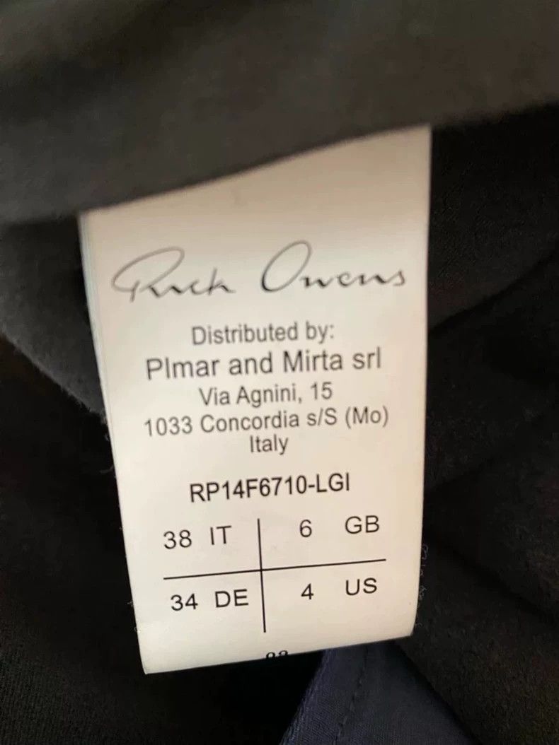 Rick Owens Rick Owens Black lambskin dovetail standing collar biker j Size XS / US 0-2 / IT 36-38 - 3 Thumbnail