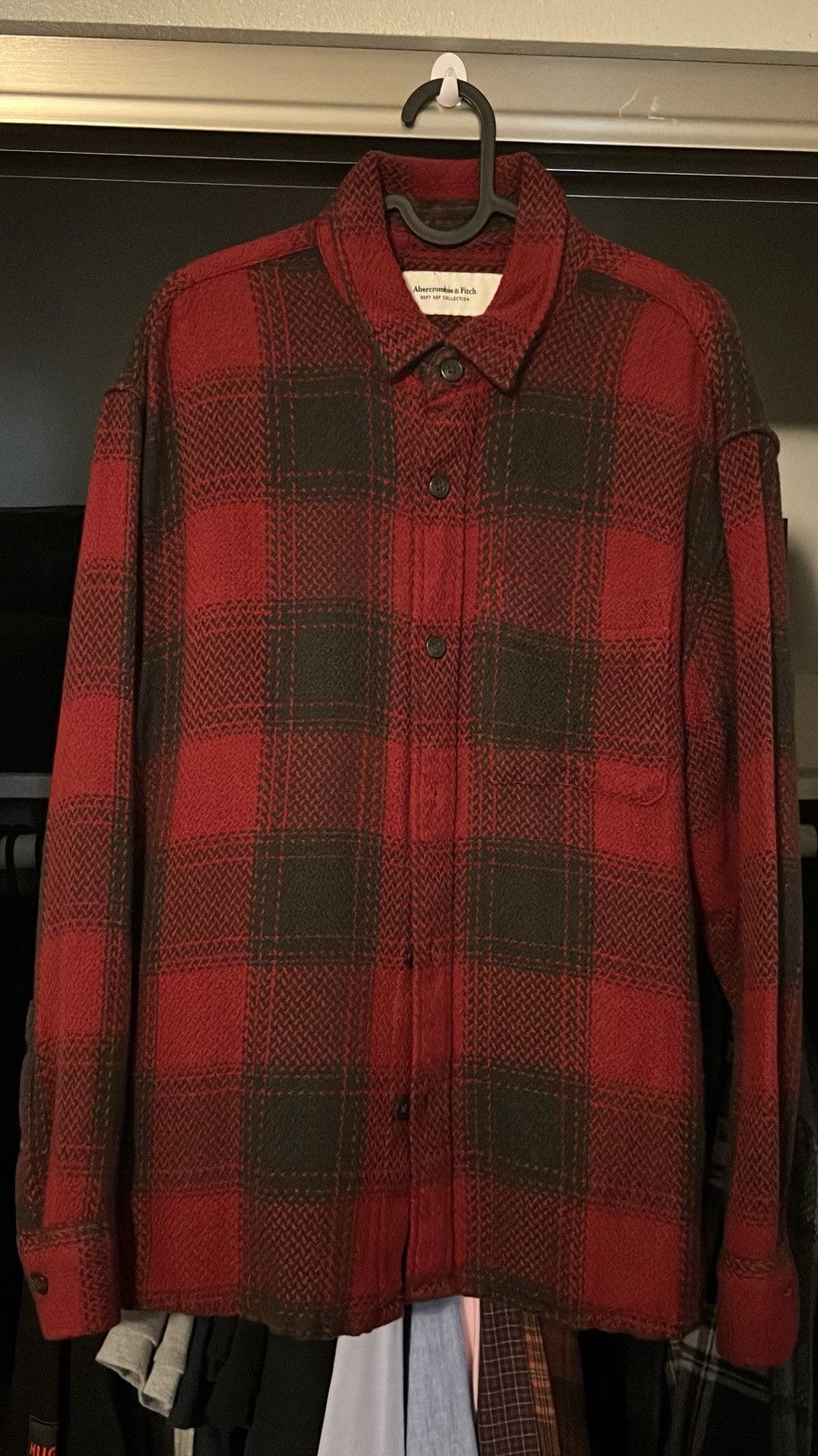 Abercrombie & Fitch Abercrombie & Fitch Heavy Flannel Men Size US S / EU 44-46 / 1 - 1 Thumbnail