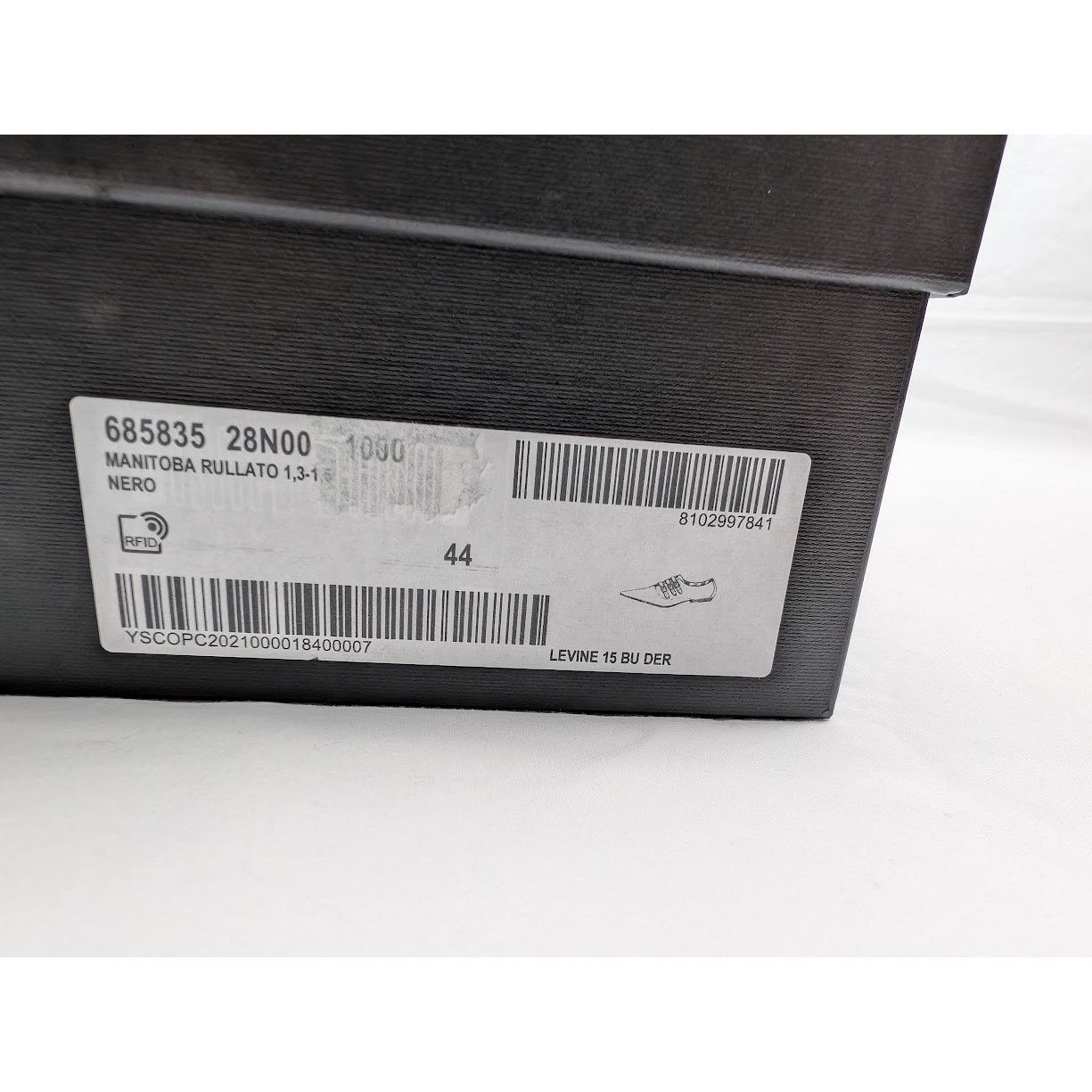 Saint Laurent Paris o1rshd1 Q: 5 / Levine 15 Derby Shoes in Nero Size US 11 / EU 44 - 20 Thumbnail