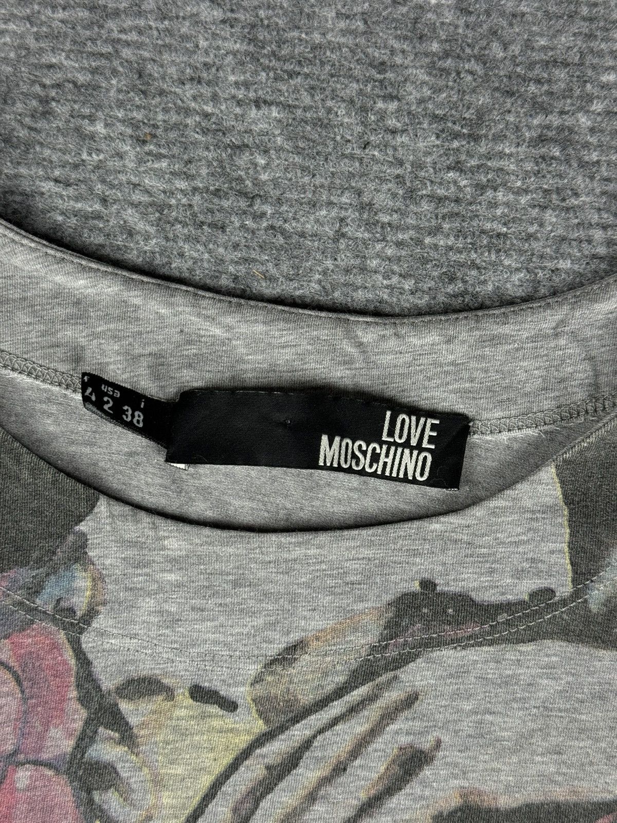Love Moschino Love Moschino Printed tshirt Size L / US 10 / IT 46 - 6 Thumbnail