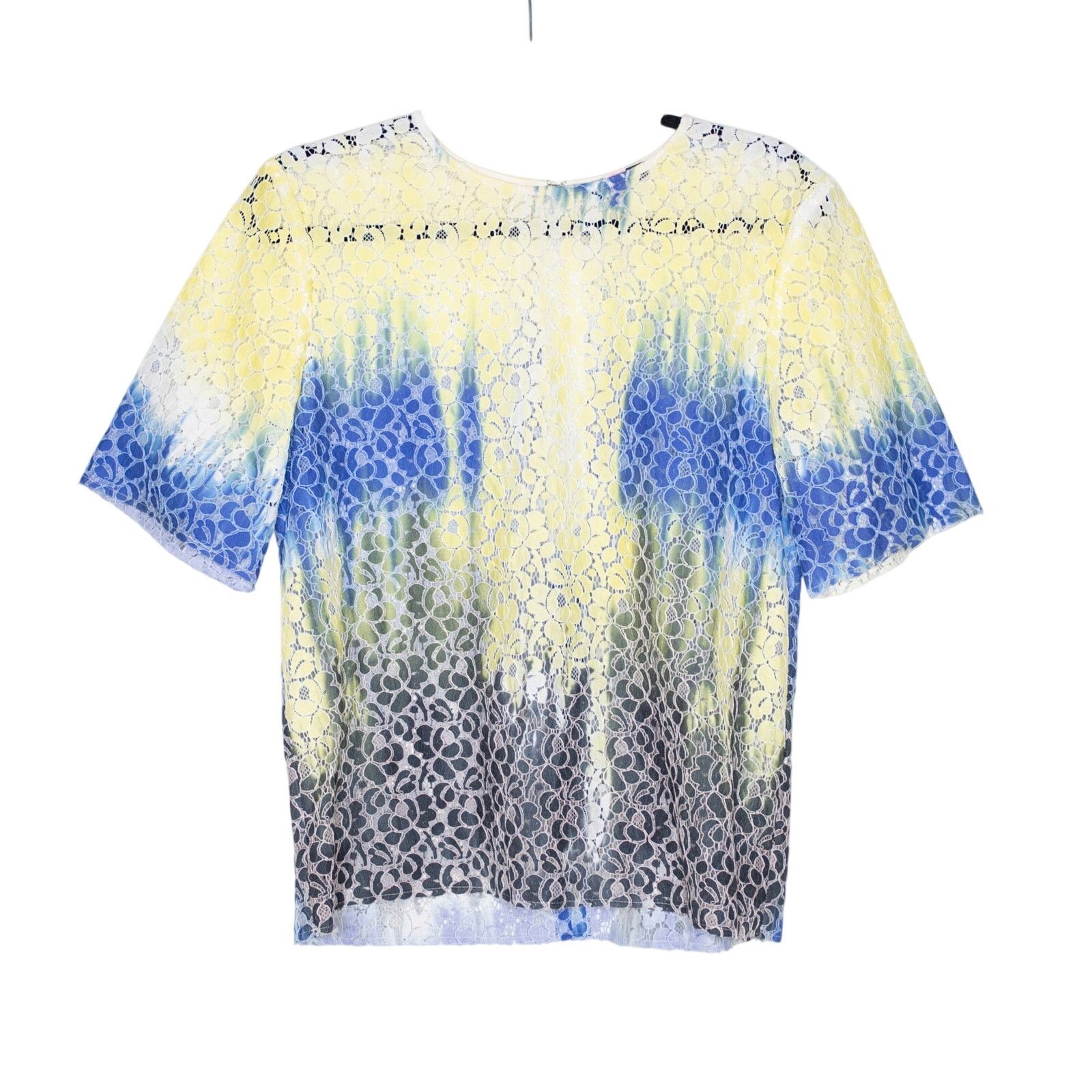 MSGM MSGM Tie Dye Floral Lace Top Size M / US 6-8 / IT 42-44 - 2 Thumbnail