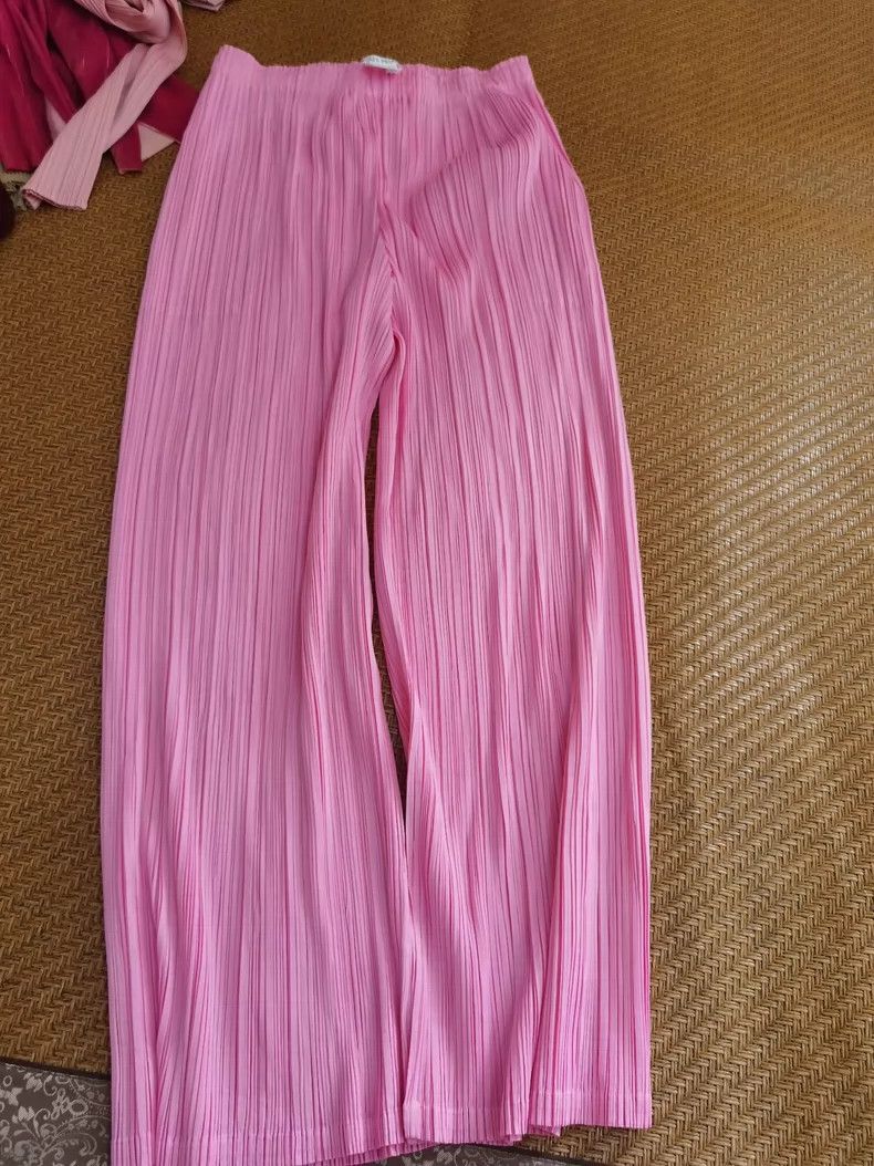 Other Issey Miyake/三宅一生 size:5 Pink pleated pants Size 42" / US 20 - 3 Thumbnail