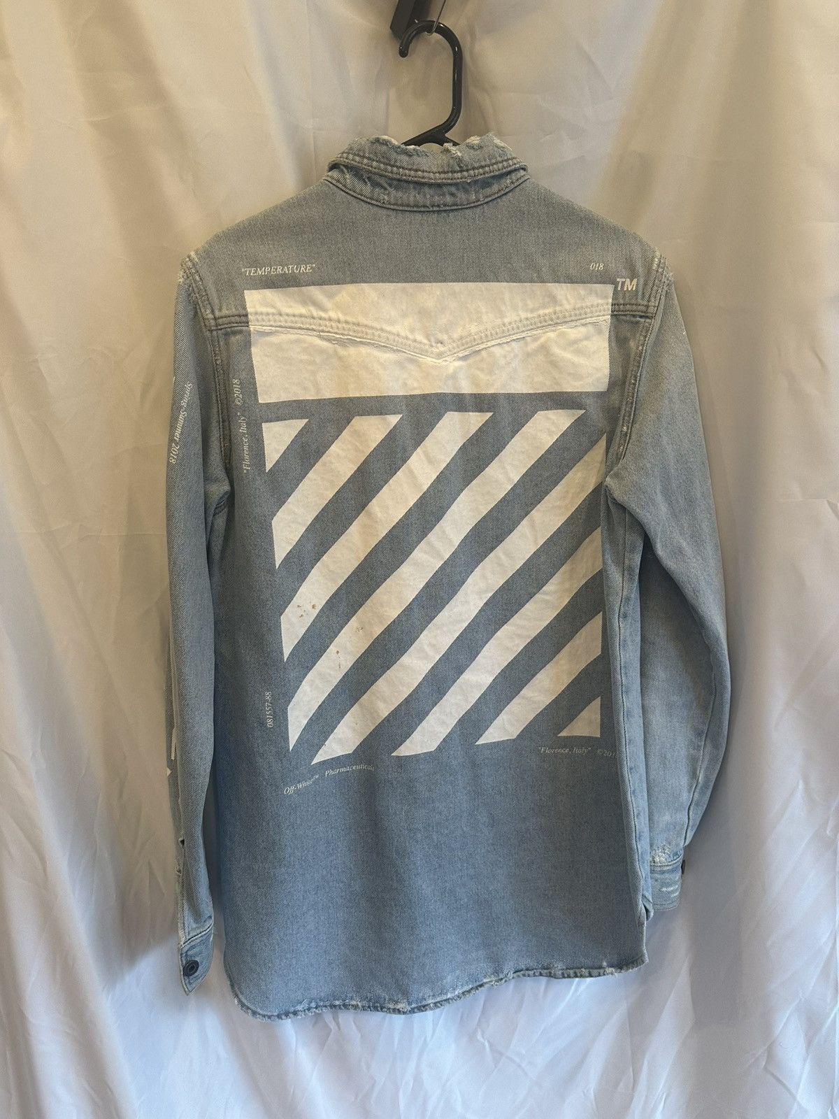 Off-White Off-White Denim Shirt Size US M / EU 48-50 / 2 - 6 Thumbnail