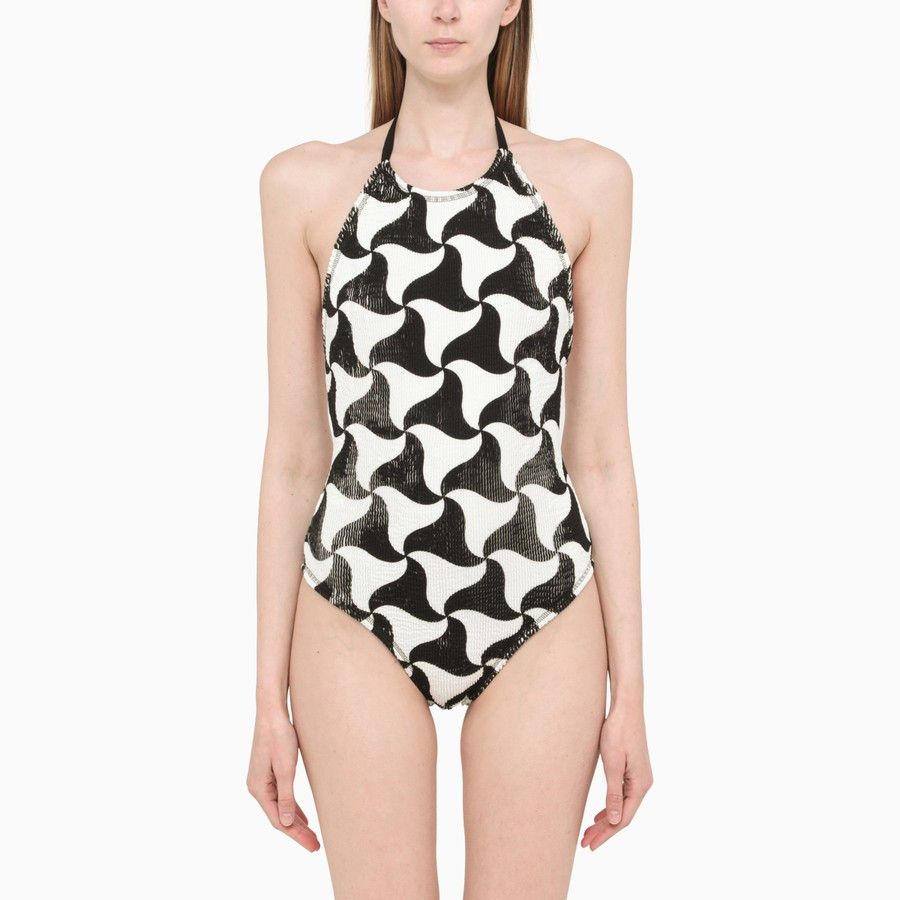 image of Bottega Veneta O1D2Blof01223 Swimsuit In Multicolor, Women's (Size Medium)