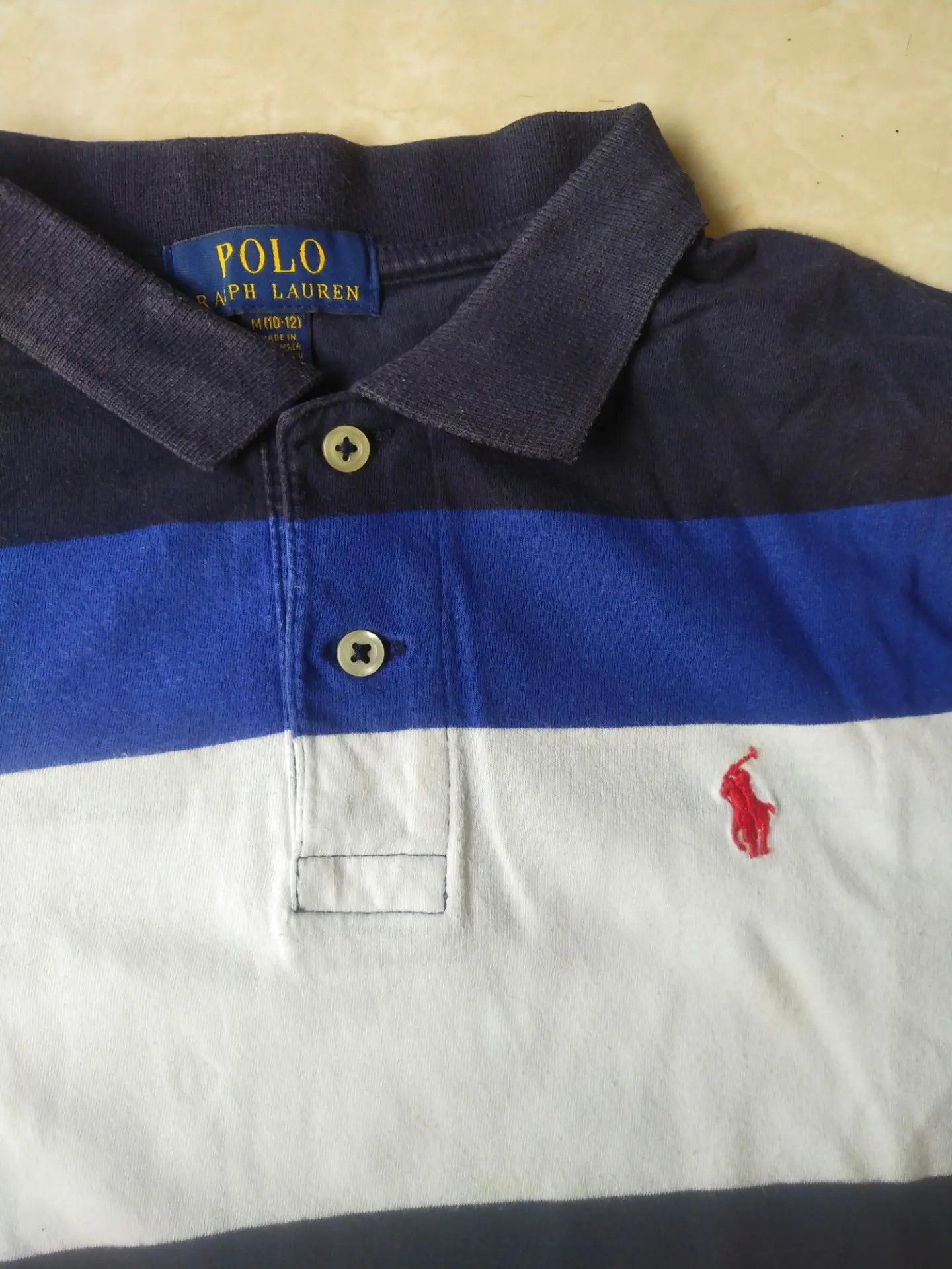 Polo Ralph Lauren Polo Ralph Lauren Striped Mixed Colors Youth Polo Shirt Size S / US 4 / IT 40 - 3 Thumbnail