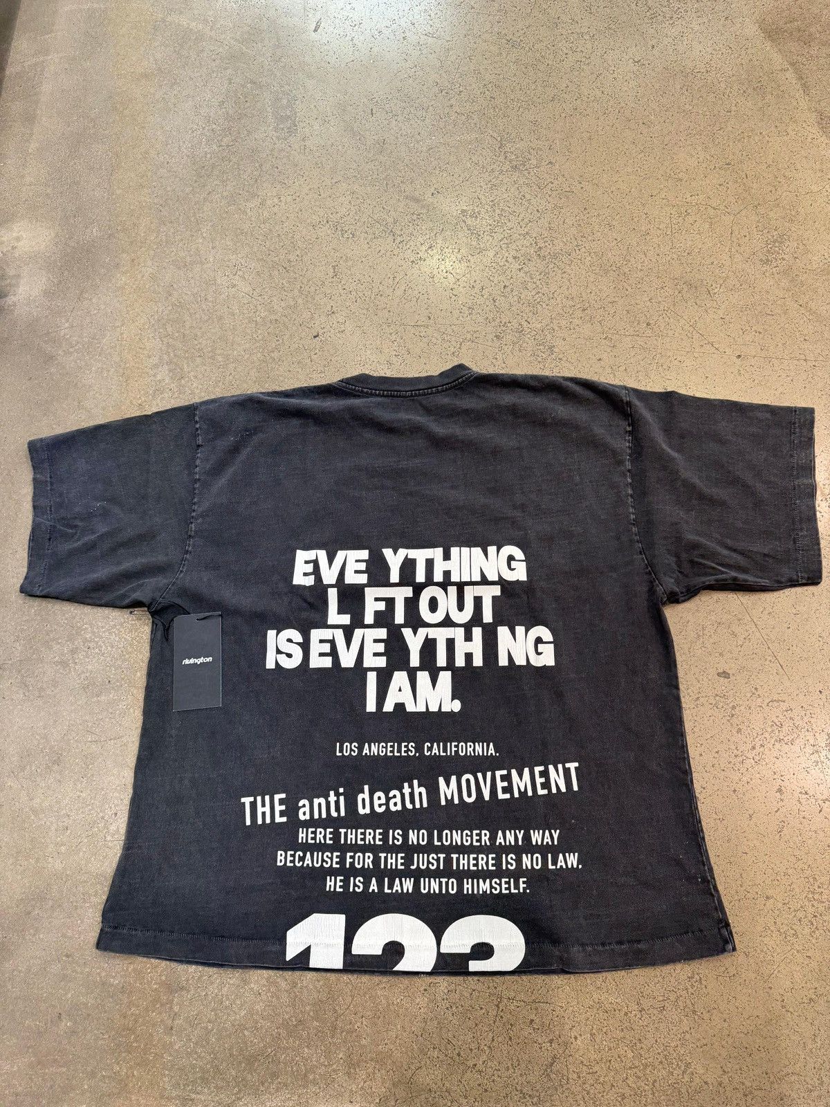 RRR-123 RIVINGTON ROI REBIS - Theosophic CVA Tee Mechanic Black Size US M / EU 48-50 / 2 - 2 Thumbnail