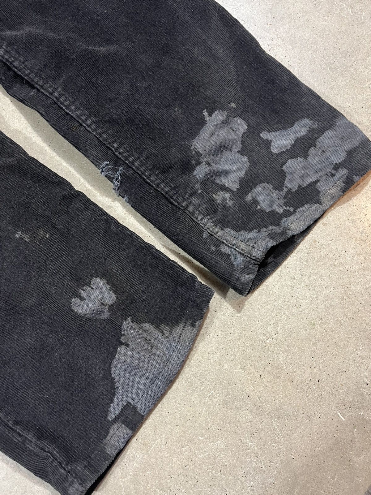 Levi's Vintage 80s Levis 519 Corduroy Pants Faded Black Size US 32 / EU 48 - 5 Thumbnail