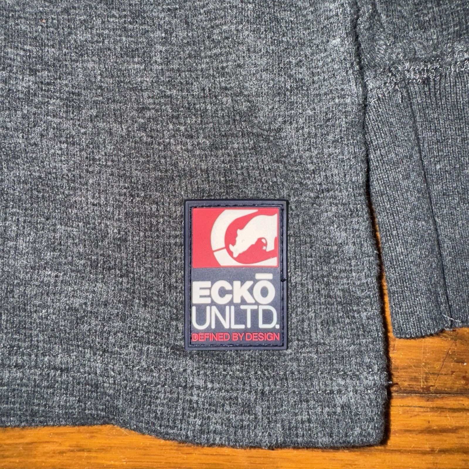 Ecko Unltd. Ecko Unltd Y2K Vintage Big Logo Thermal Size 3XL Shrunk Size US XXL / EU 58 / 5 - 3 Thumbnail