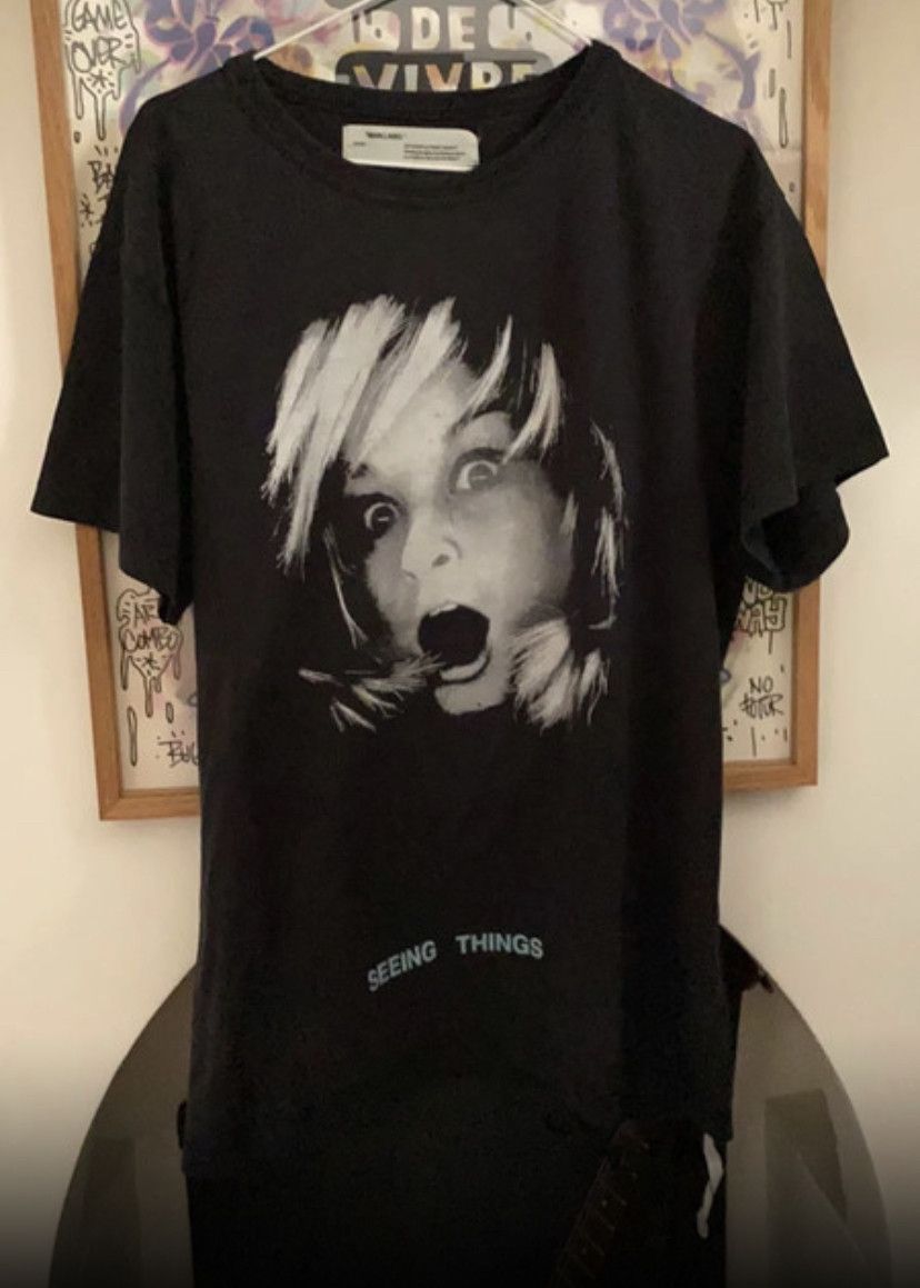 Off-White × Virgil Abloh OFF-WHITE "Girl scream" T-shirt Size US M / EU 48-50 / 2 - 2 Thumbnail