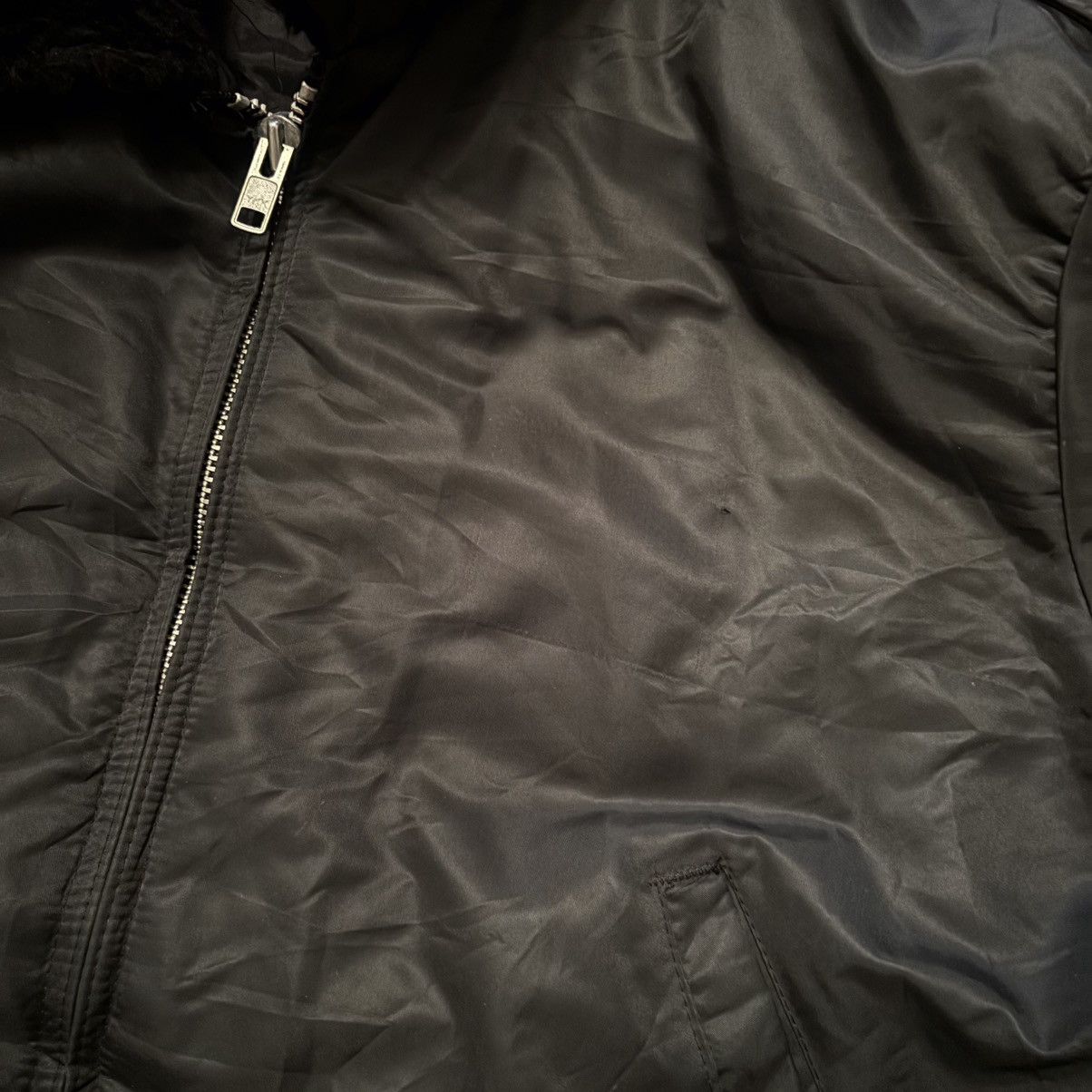 Vintage Vintage Timber King Fur Bomber Jacket 💋 Size US XL / EU 56 / 4 - 6 Thumbnail