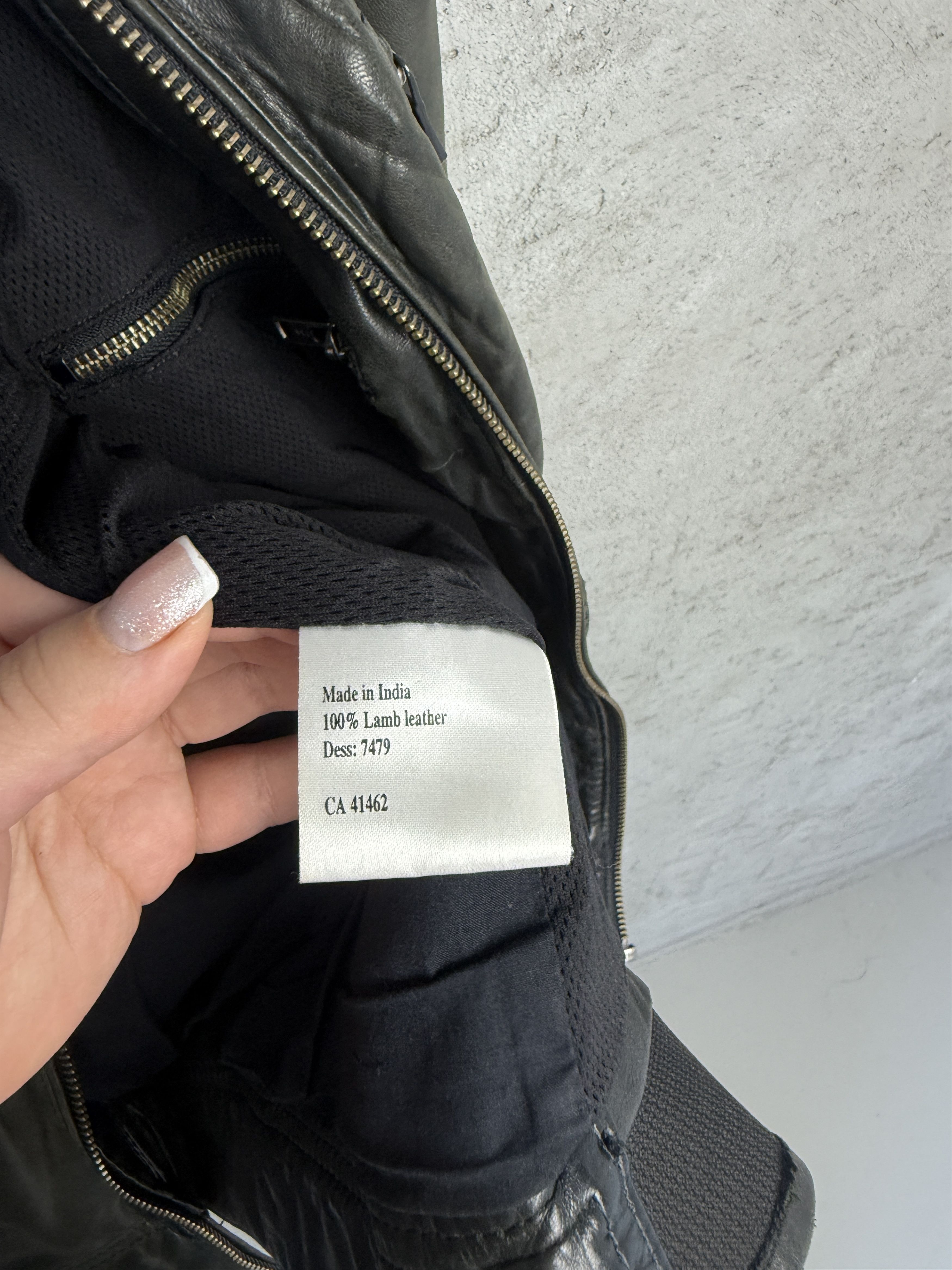Bruuns Bazaar Bruuns Bazaar lamb leather jacket casual avant garde Size US M / EU 48-50 / 2 - 5 Thumbnail