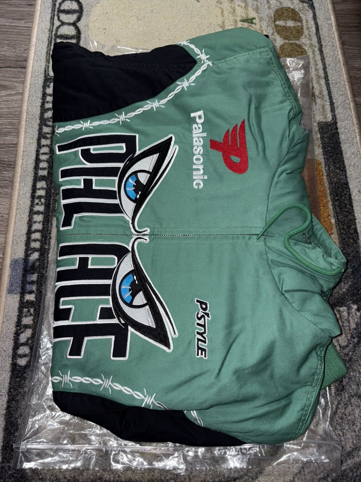 Palace Palace Need For P’s Jacket Green Black Size US XL / EU 56 / 4 - 1 Thumbnail