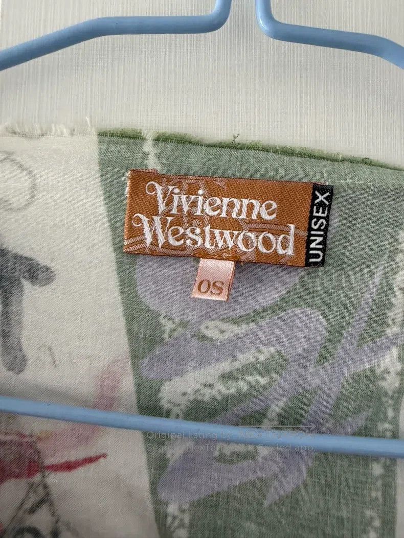 Vivienne Westwood Vivienne Westwood Green Graffiti Printed Sleeveless Top Size ONE SIZE - 3 Thumbnail