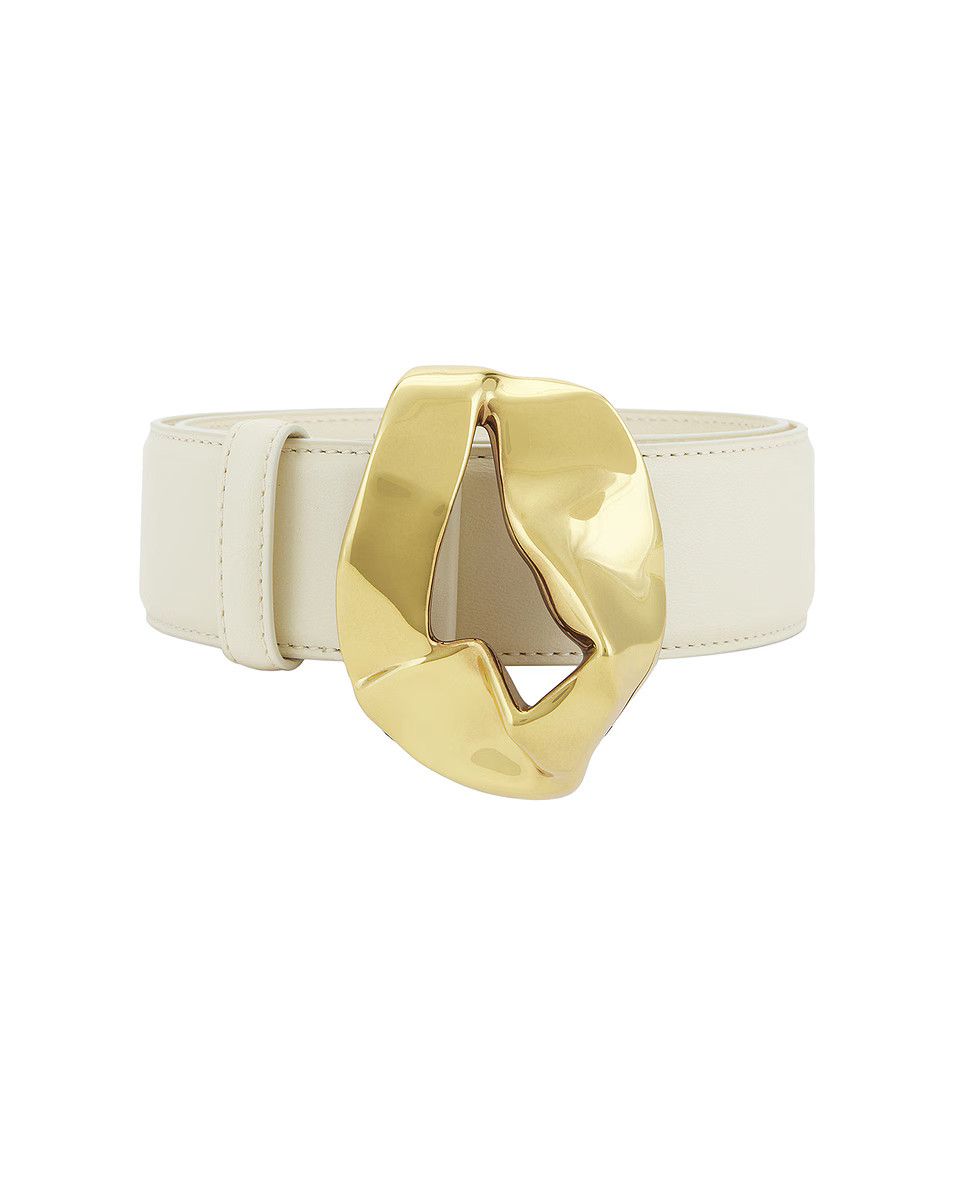 Bottega Veneta o1n1vont1225 Size: 75 / Abstract Belt in Beige Size ONE SIZE - 1 Thumbnail