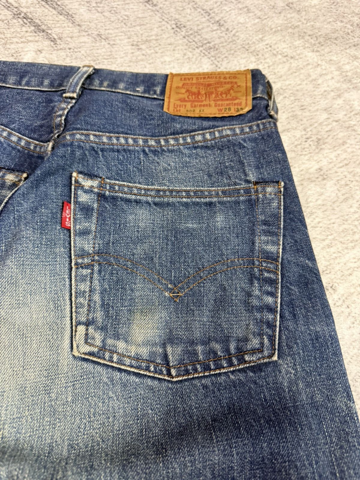 Levi's Vintage 60s LVC 90s LEVIS 502xx Big E Selvedge Jeans Size US 28 / EU 44 - 19 Thumbnail