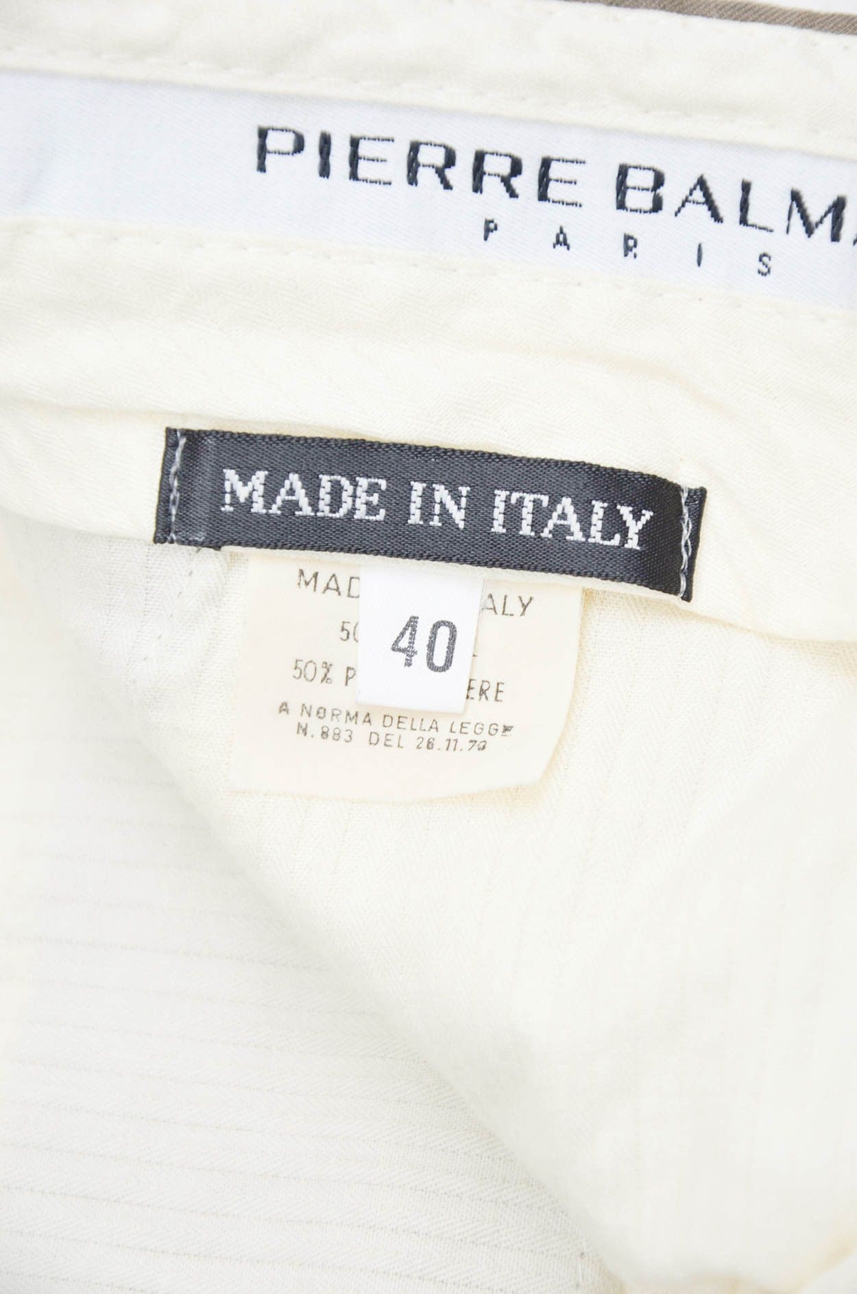 Pierre Balmain Pierre Balmain Paris Vintage Pleated Trousers – Size 40 Size US 32 / EU 48 - 9 Thumbnail