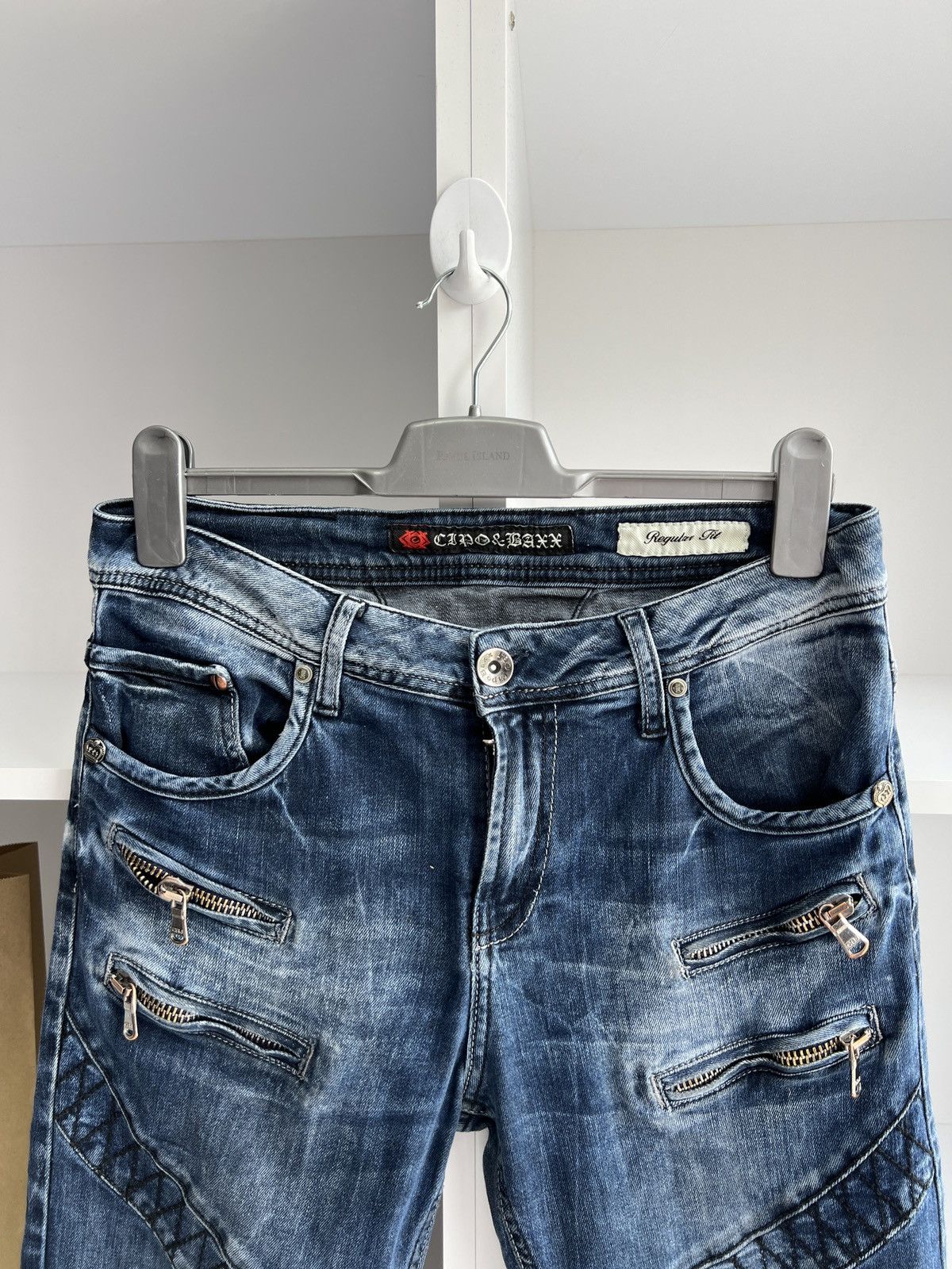 Designer × Vintage Vintage Cipo Baxx Archival Jeans Size US 30 / EU 46 - 7 Thumbnail
