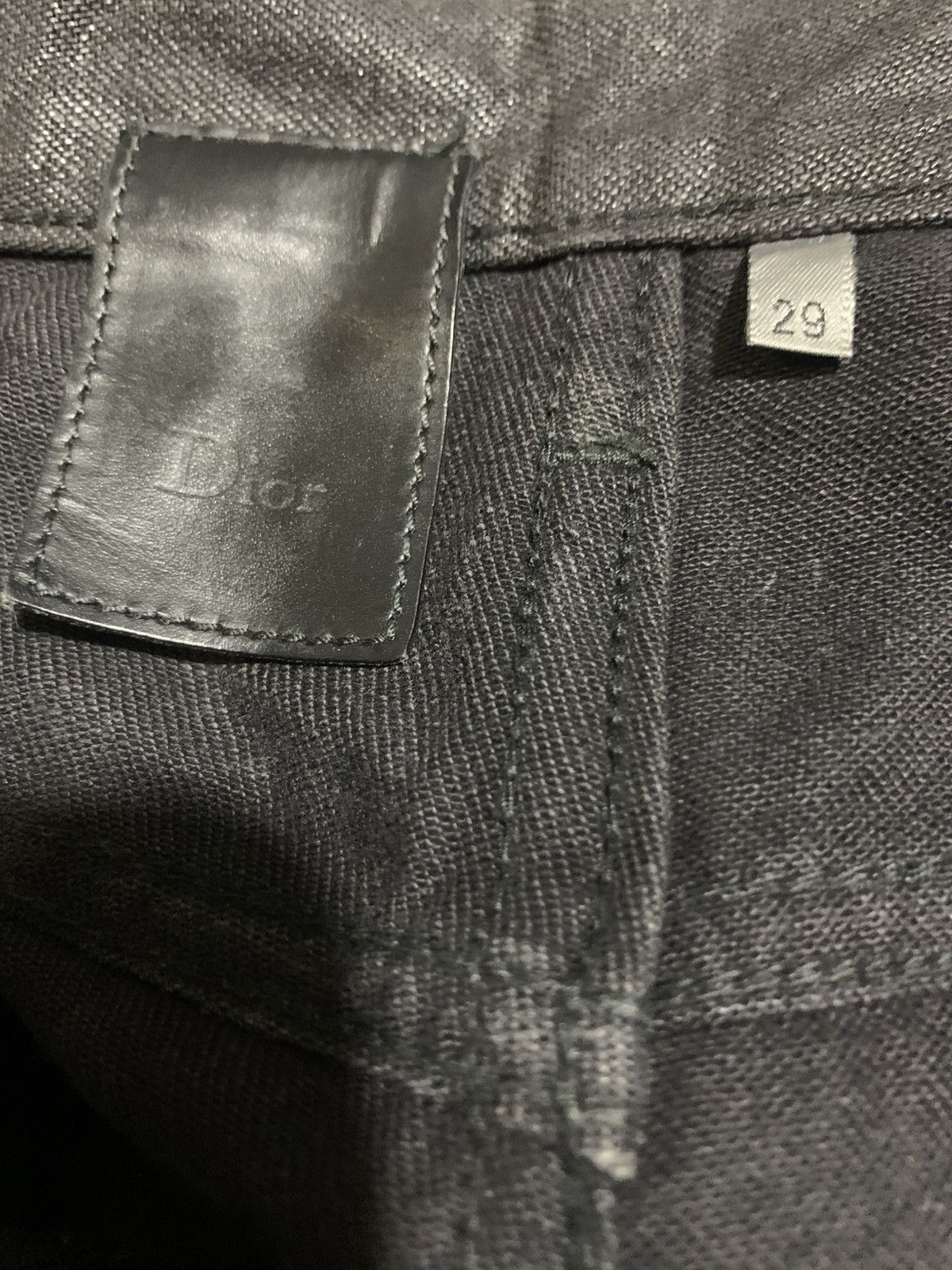 Dior Dior washed denim Size US 29 - 9 Thumbnail