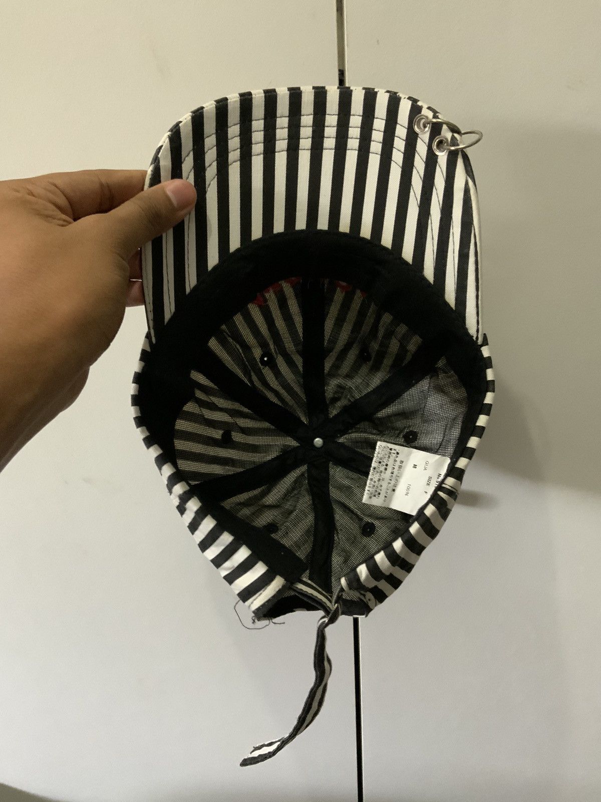 If Six Was Nine Anap Girl Striped Punk Hat Size ONE SIZE - 7 Thumbnail
