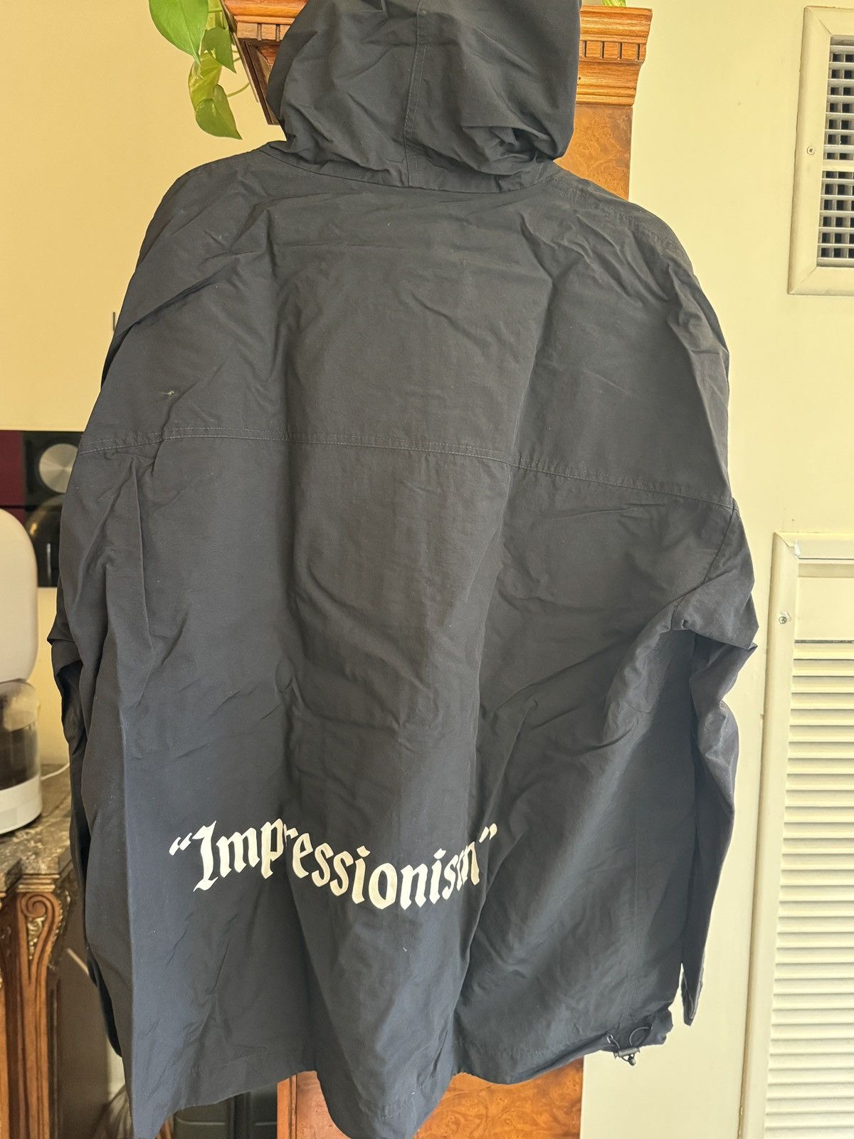 Off-White Off-White Impression Black Windbreaker Size Medium Size US M / EU 48-50 / 2 - 6 Thumbnail