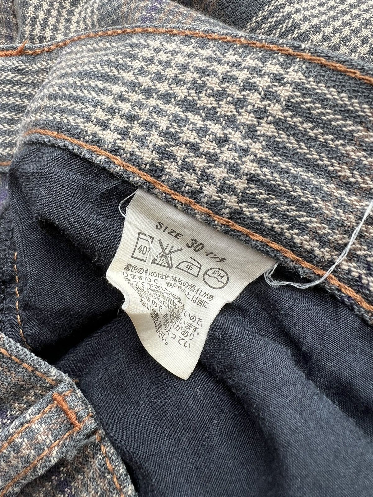 Levi's Vintage 2005 Levi’s 517 Checkered Bootcut Jeans Size US 30 / EU 46 - 22 Thumbnail