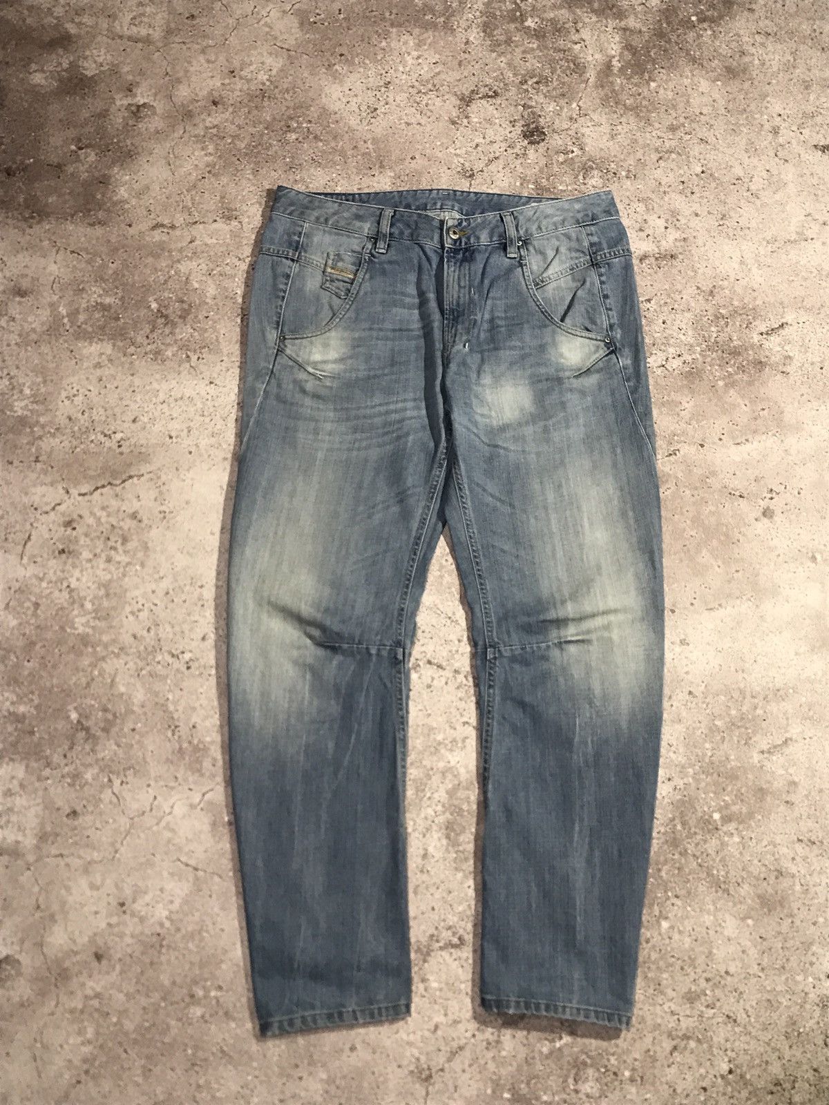 Diesel Vintage Y2K Jeans Diesel Denim Blue Size US 31 - 7 Thumbnail